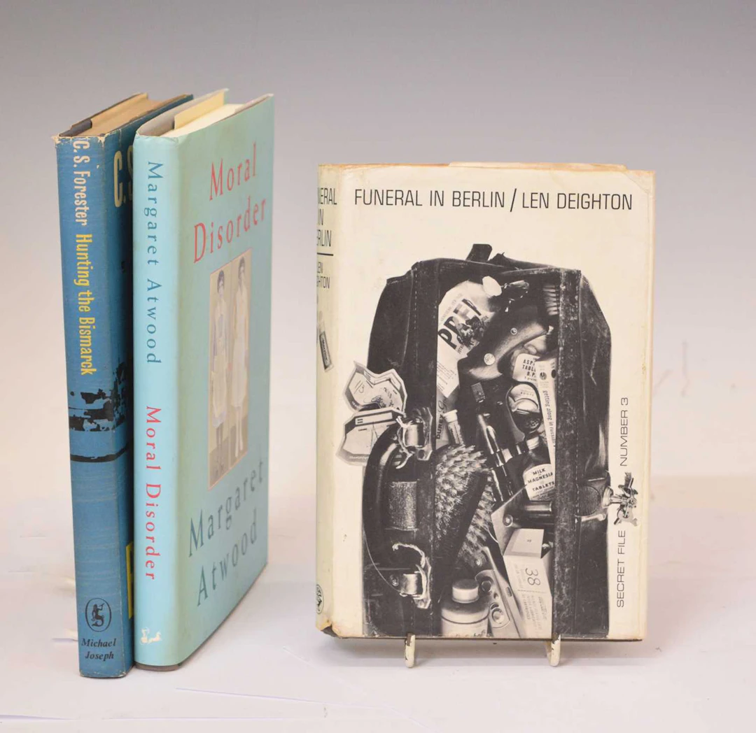 Len Deighton, 'Funeral in Berlin', first edition, and two other 20th