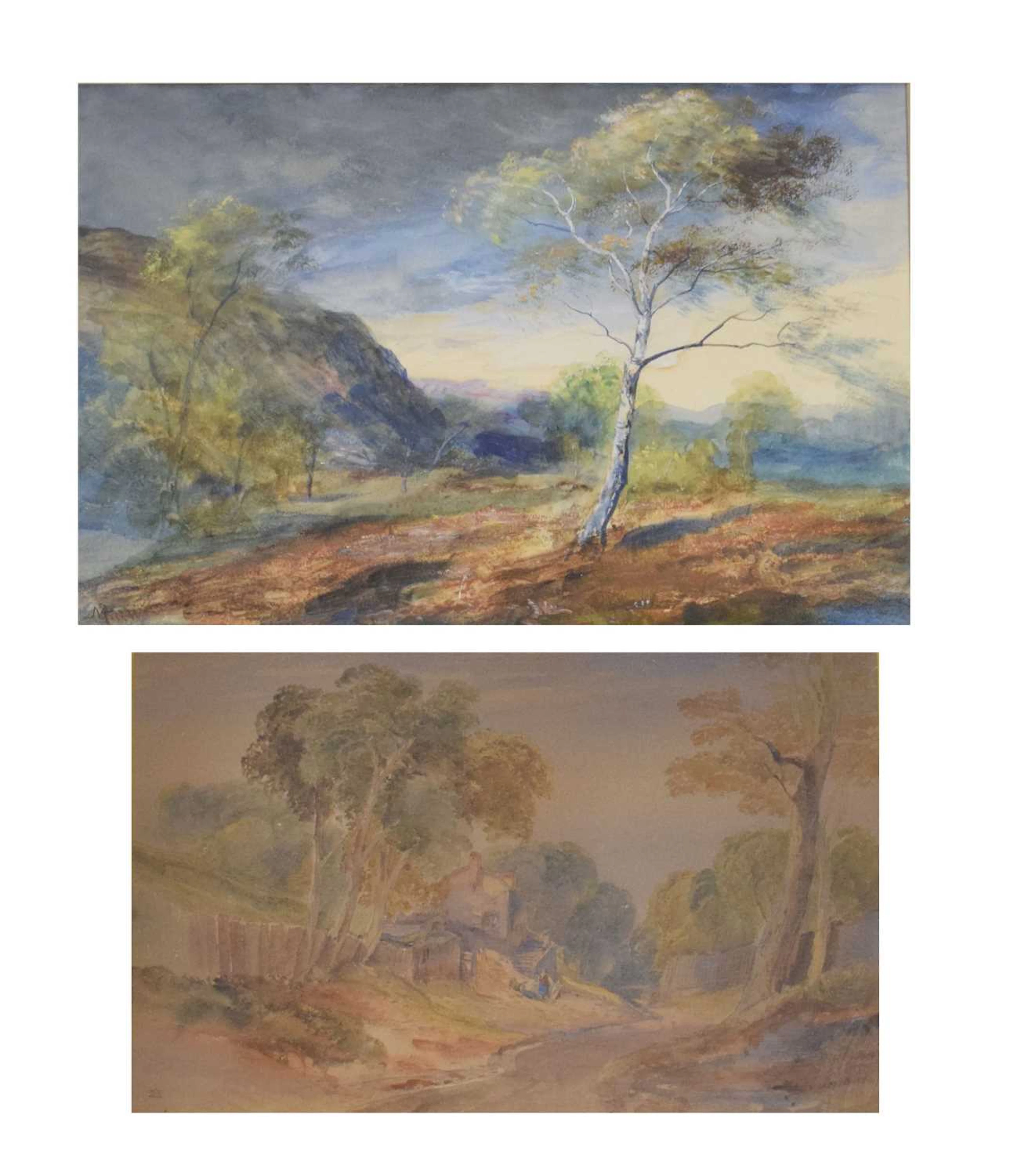 William Leighton Leitch (Scottish, 1804-1883) and John MacWhirter