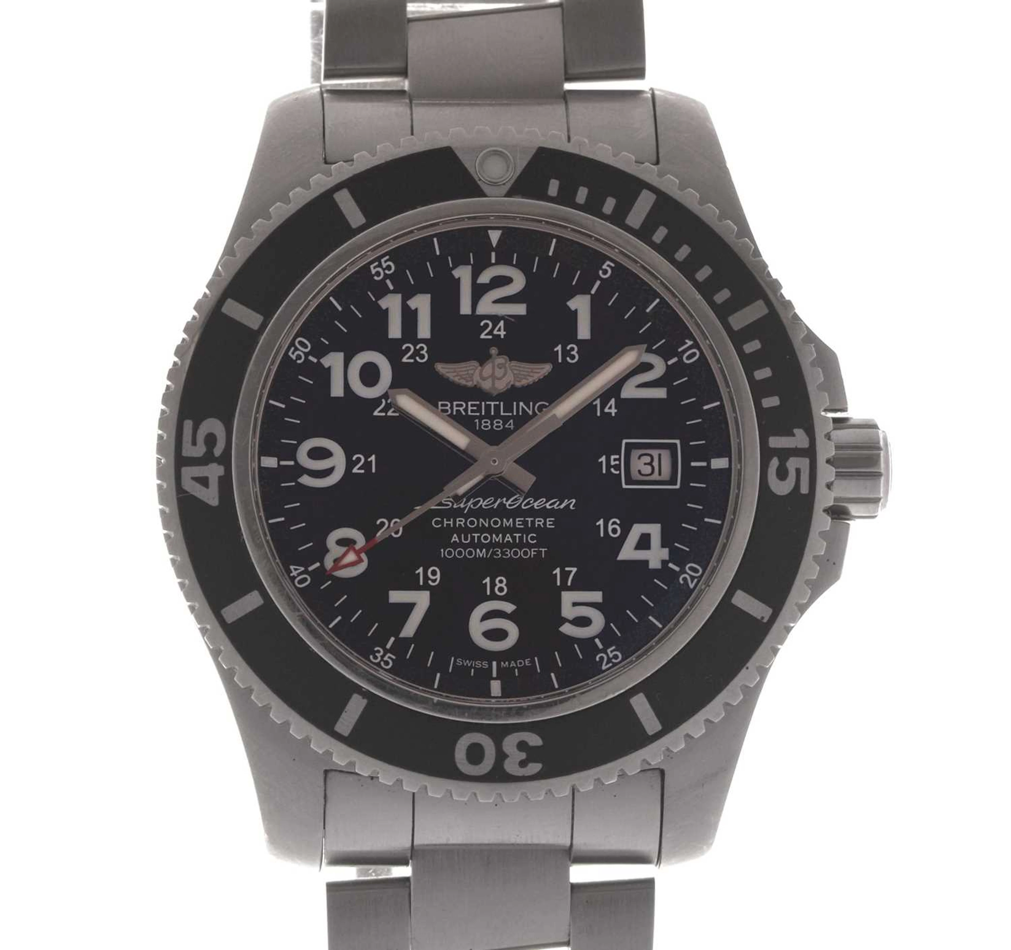 Breitling - Superocean II 44 Chronometer bracelet watch, ref. A17392