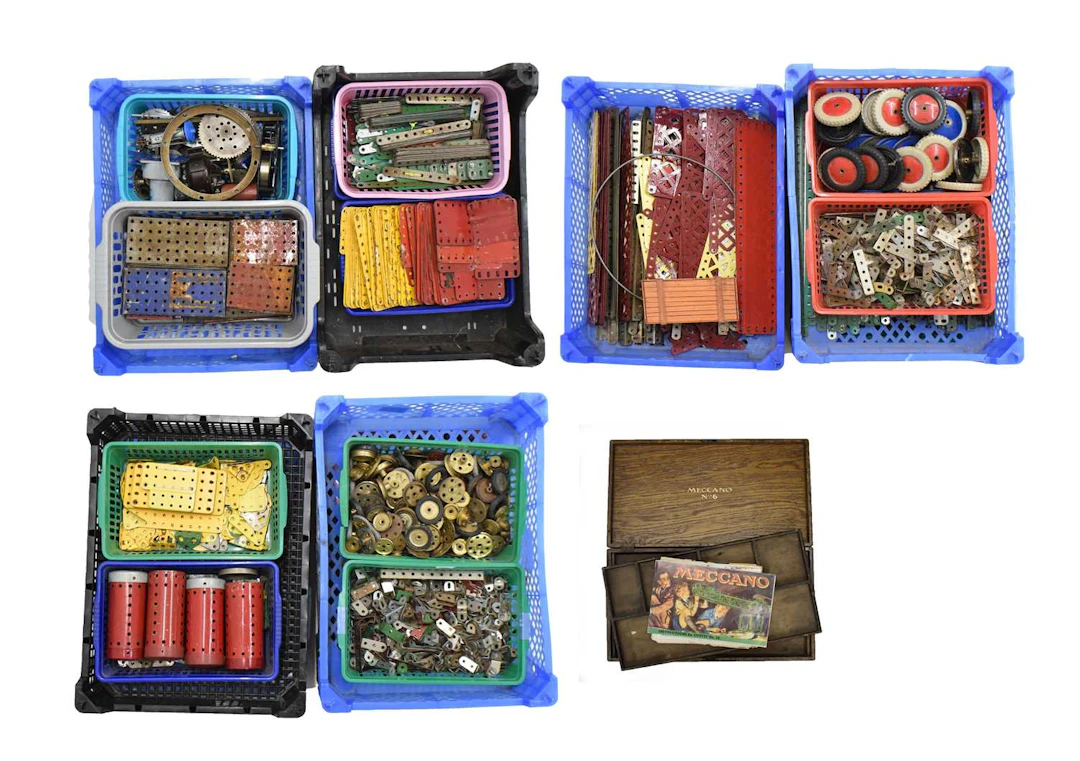 Large quantity of Meccano