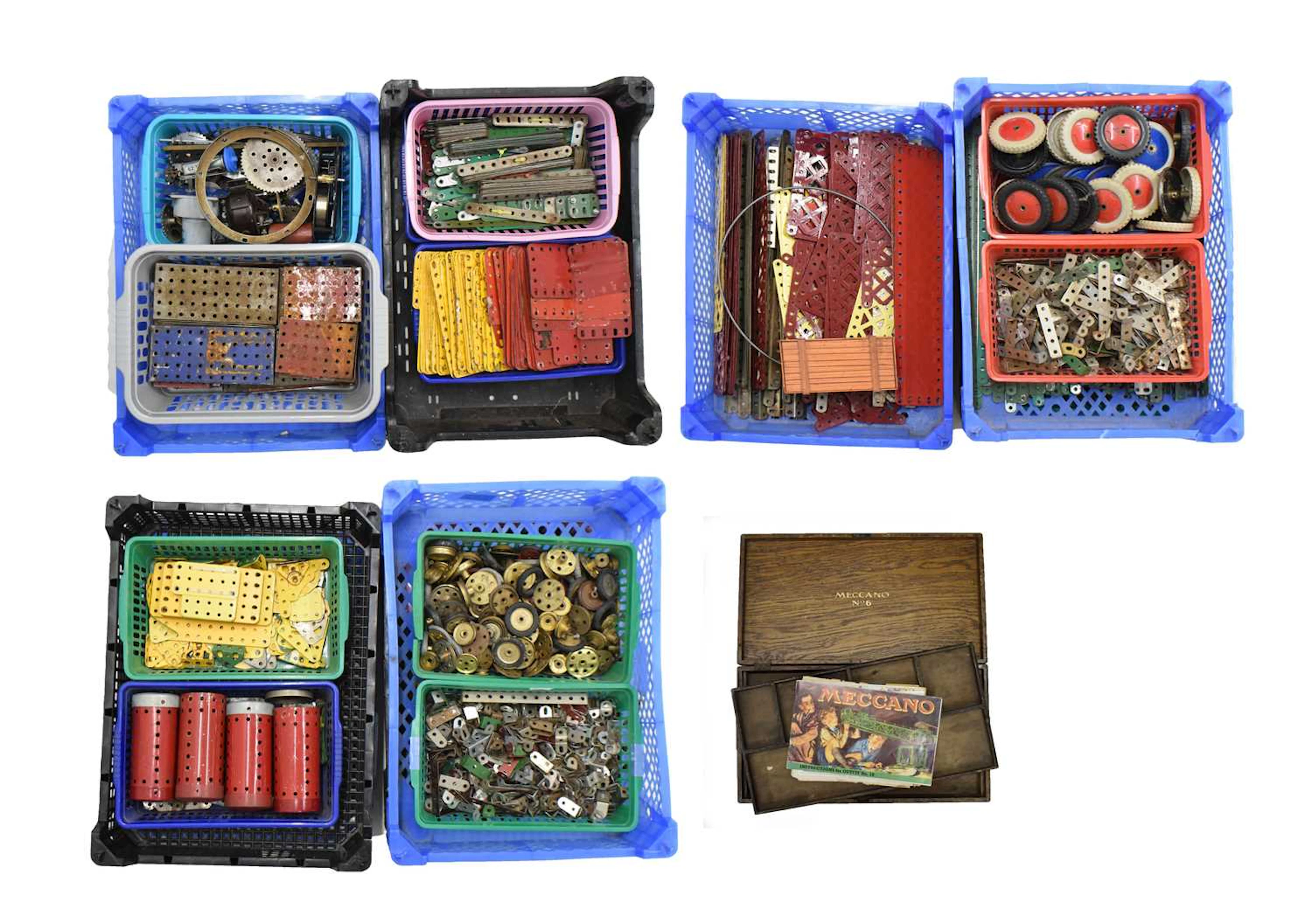 Large quantity of Meccano