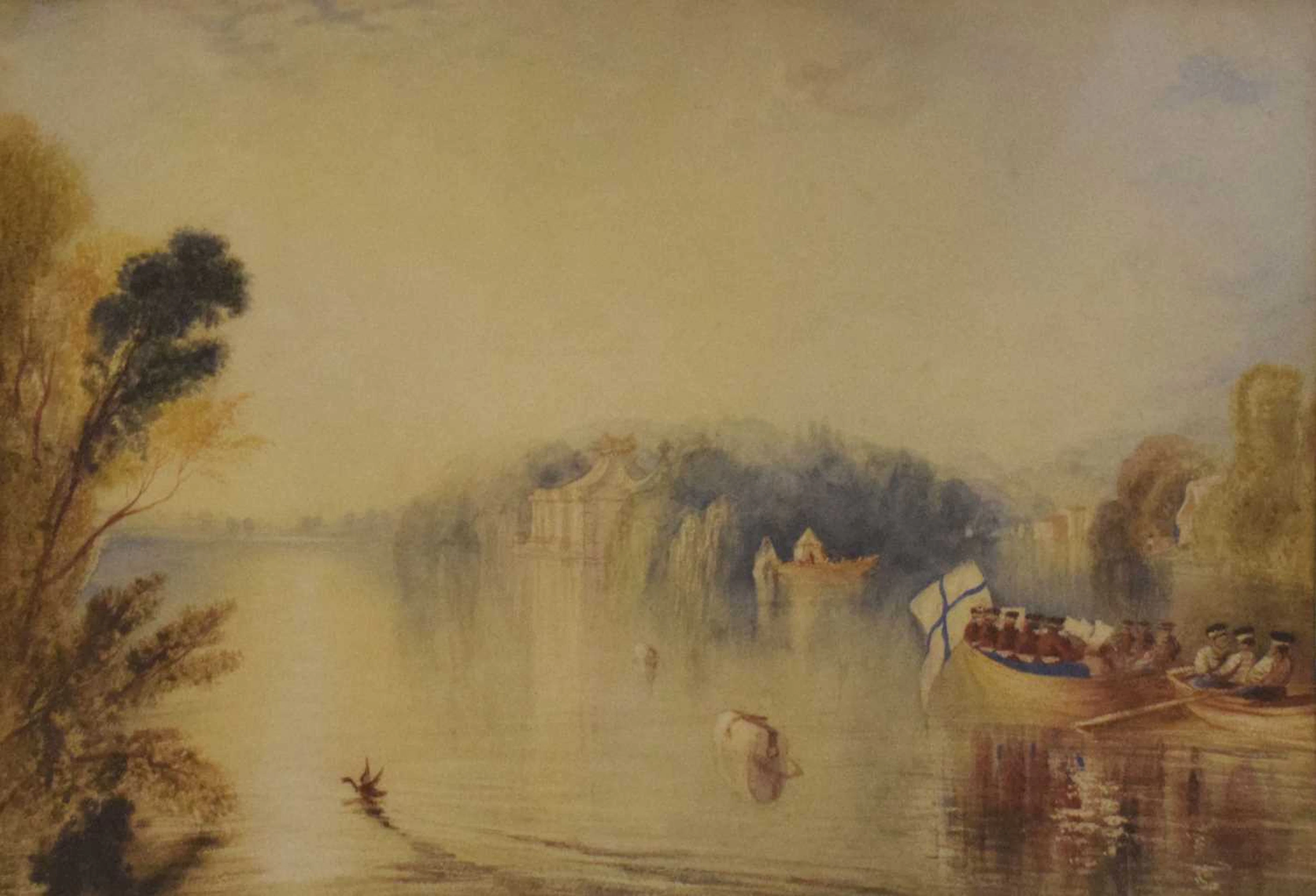 After J.M.W Turner (1775-1851) - Watercolour - Virginia Water
