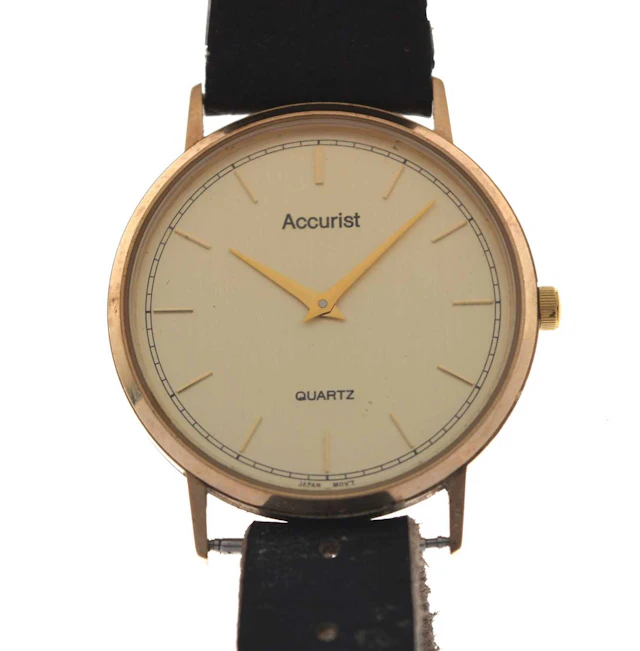 Accurist - 9ct gold cased wristwatch
