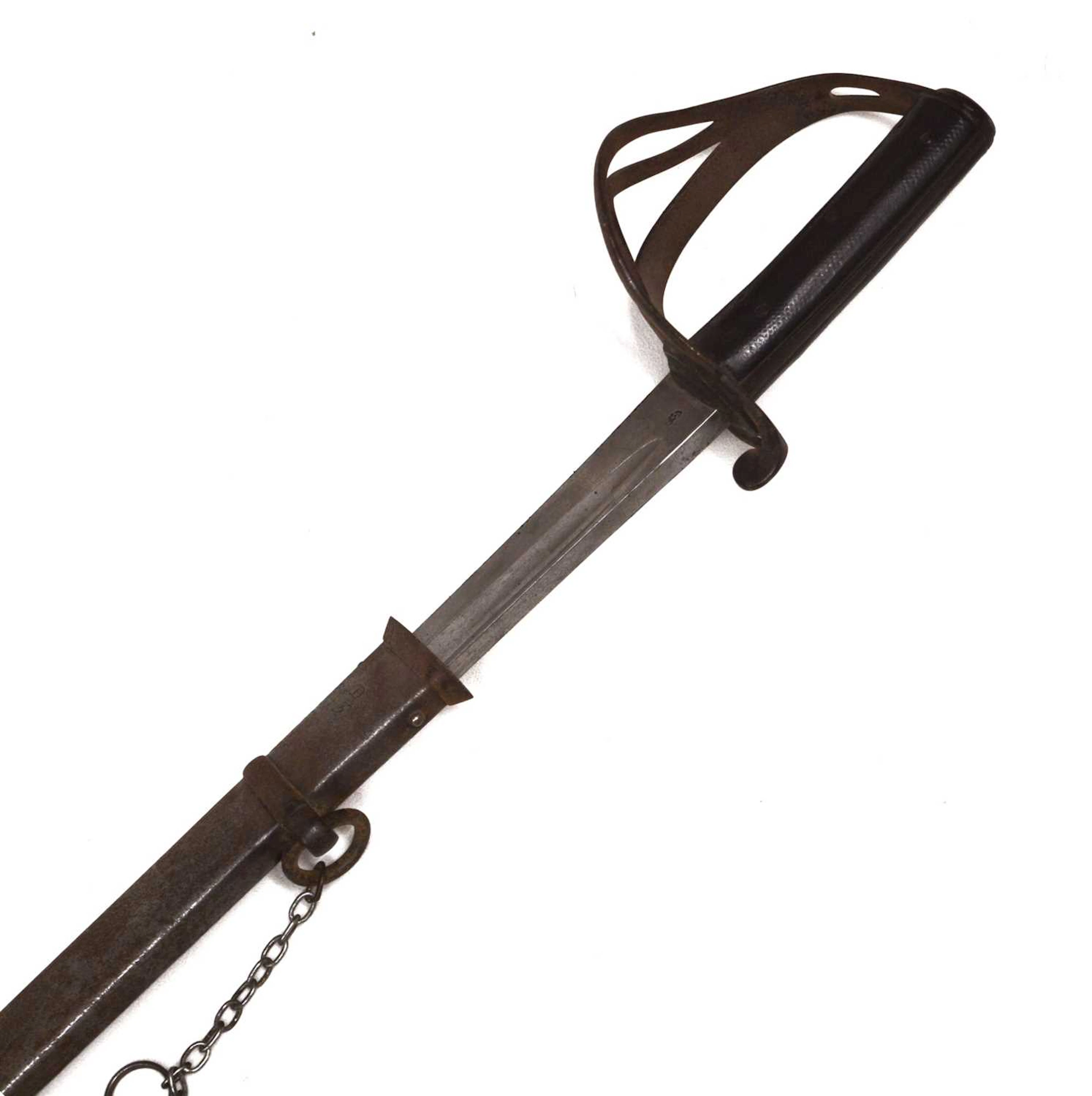 British 1853 pattern trooper's sword, to the 5th Dragoons