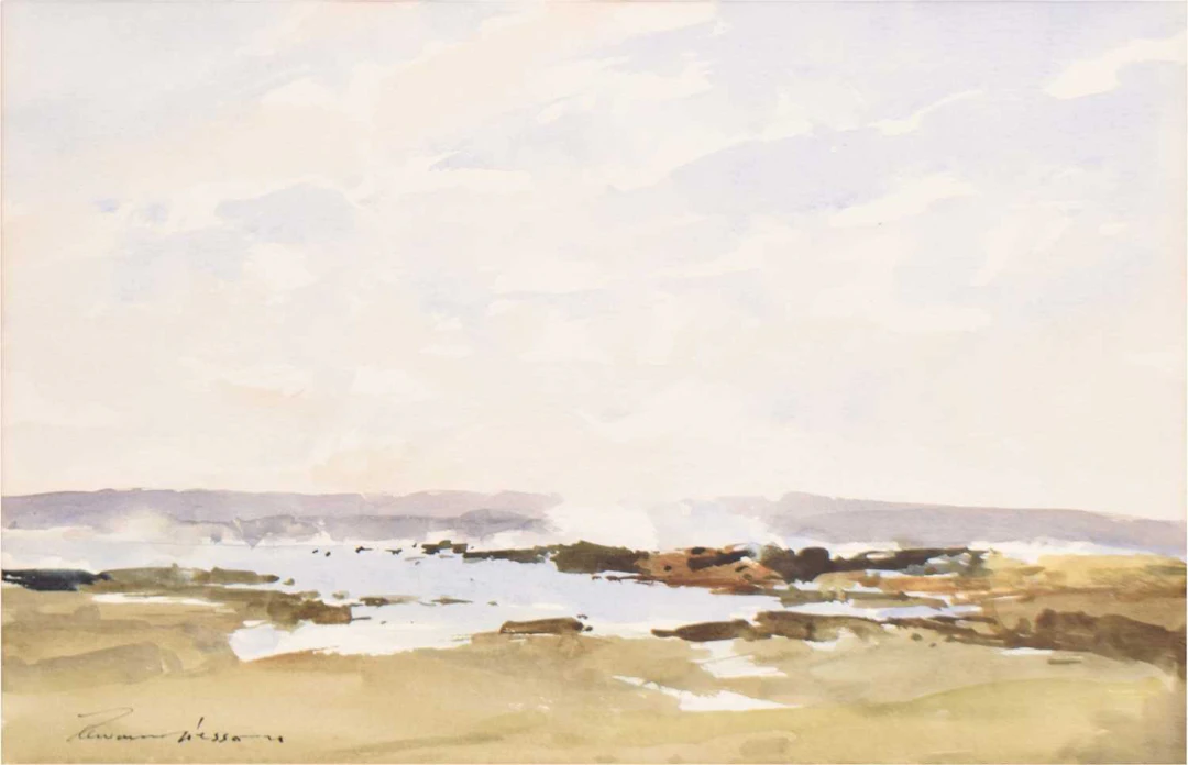 ARR Edward Wesson RSMA RBA RI (British, 1910-1983) - Watercolour -