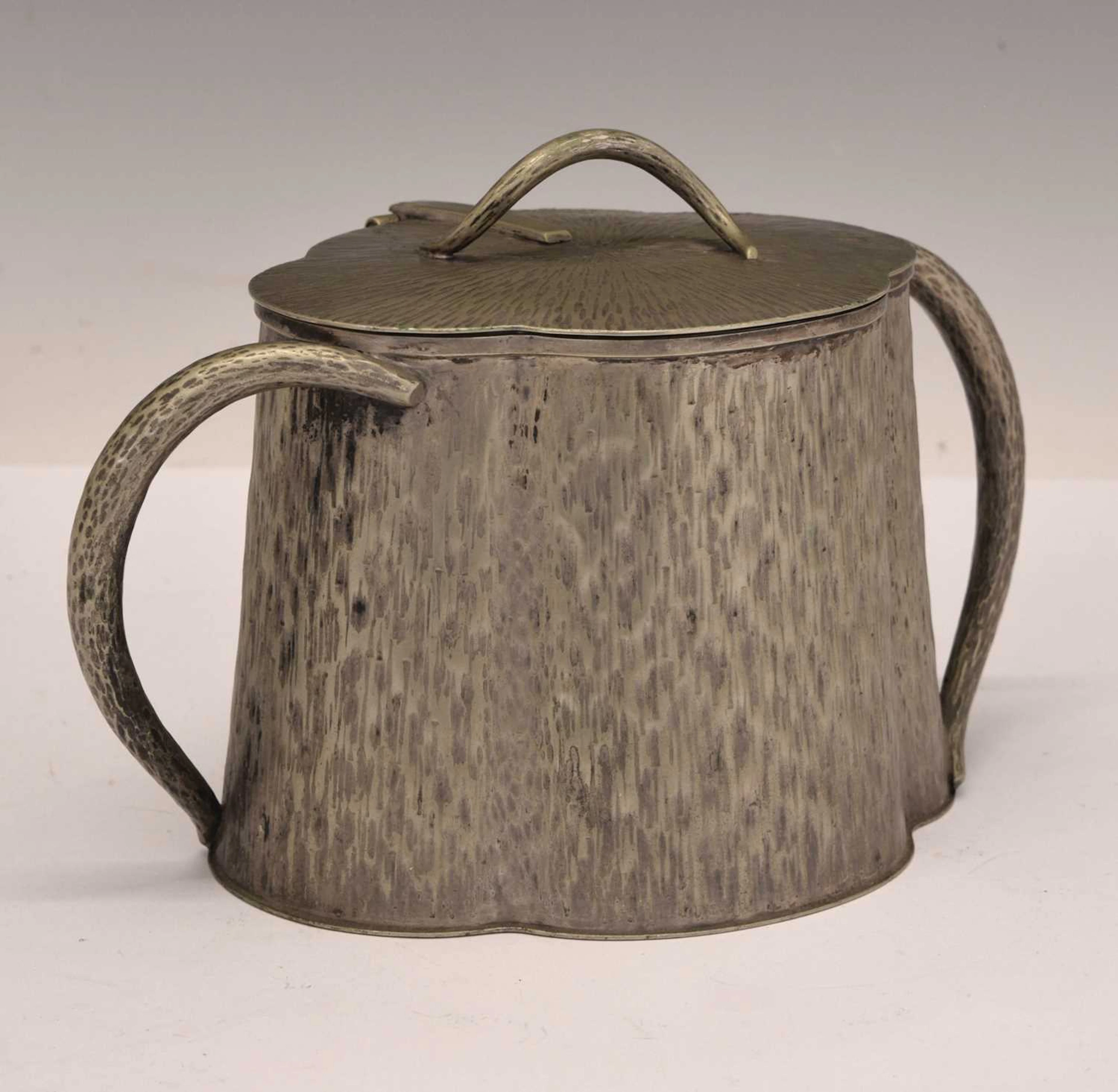 Victorian Hukin Heath biscuit barrel