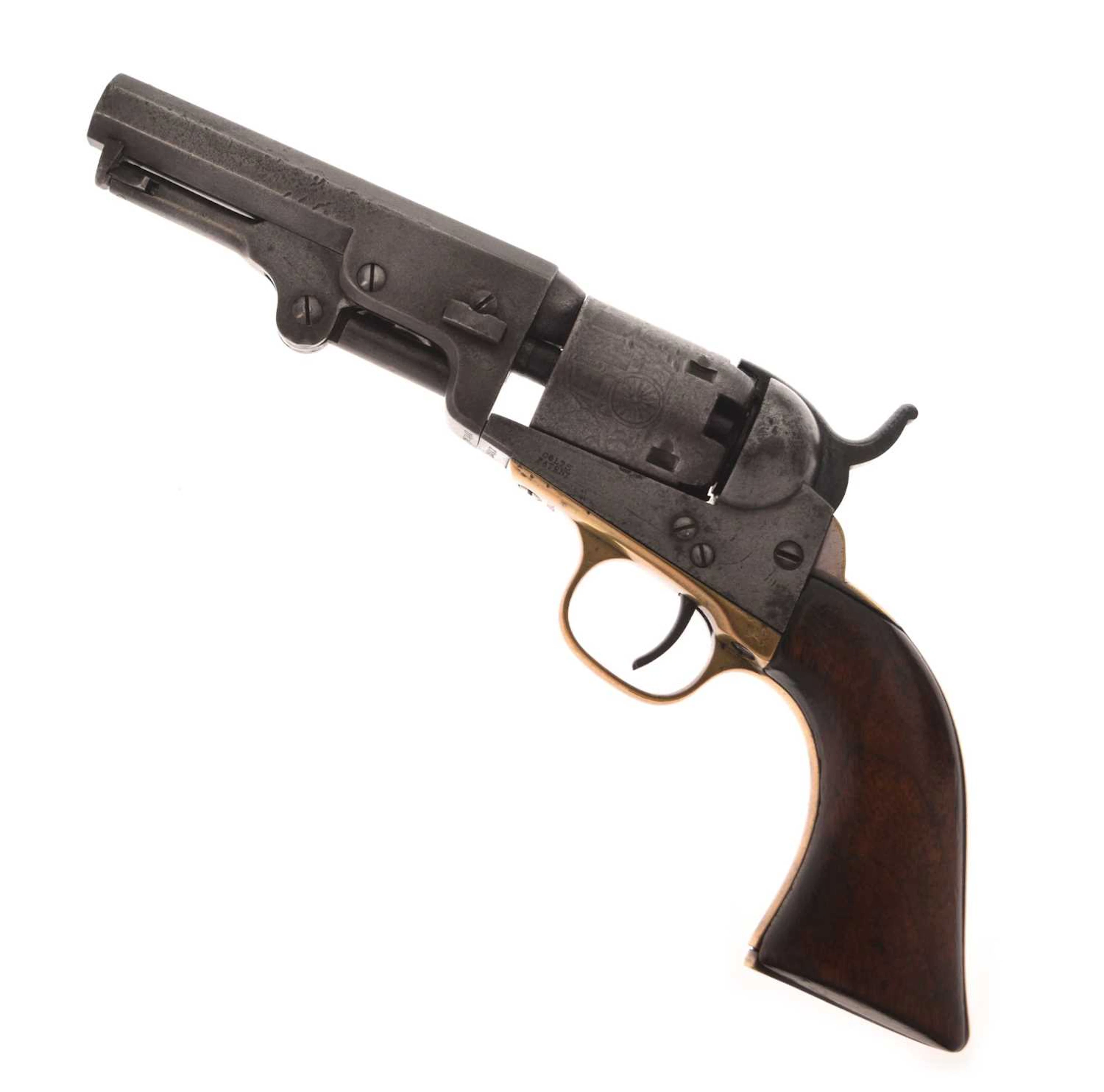 .31 calibre five shot percussion Colt pocket revolver