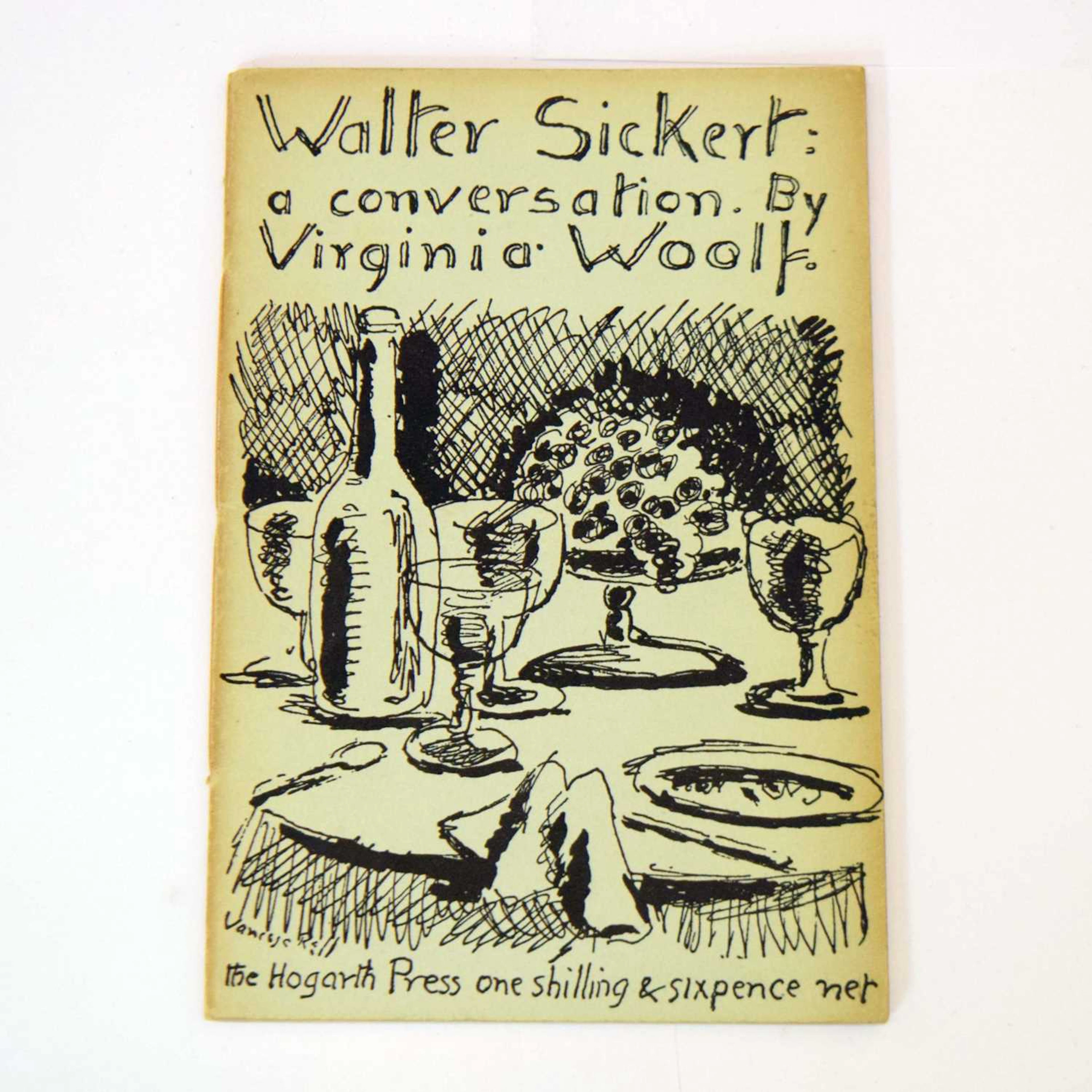 Virginia Woolf, 'Walter Sickert', first edition, 1934