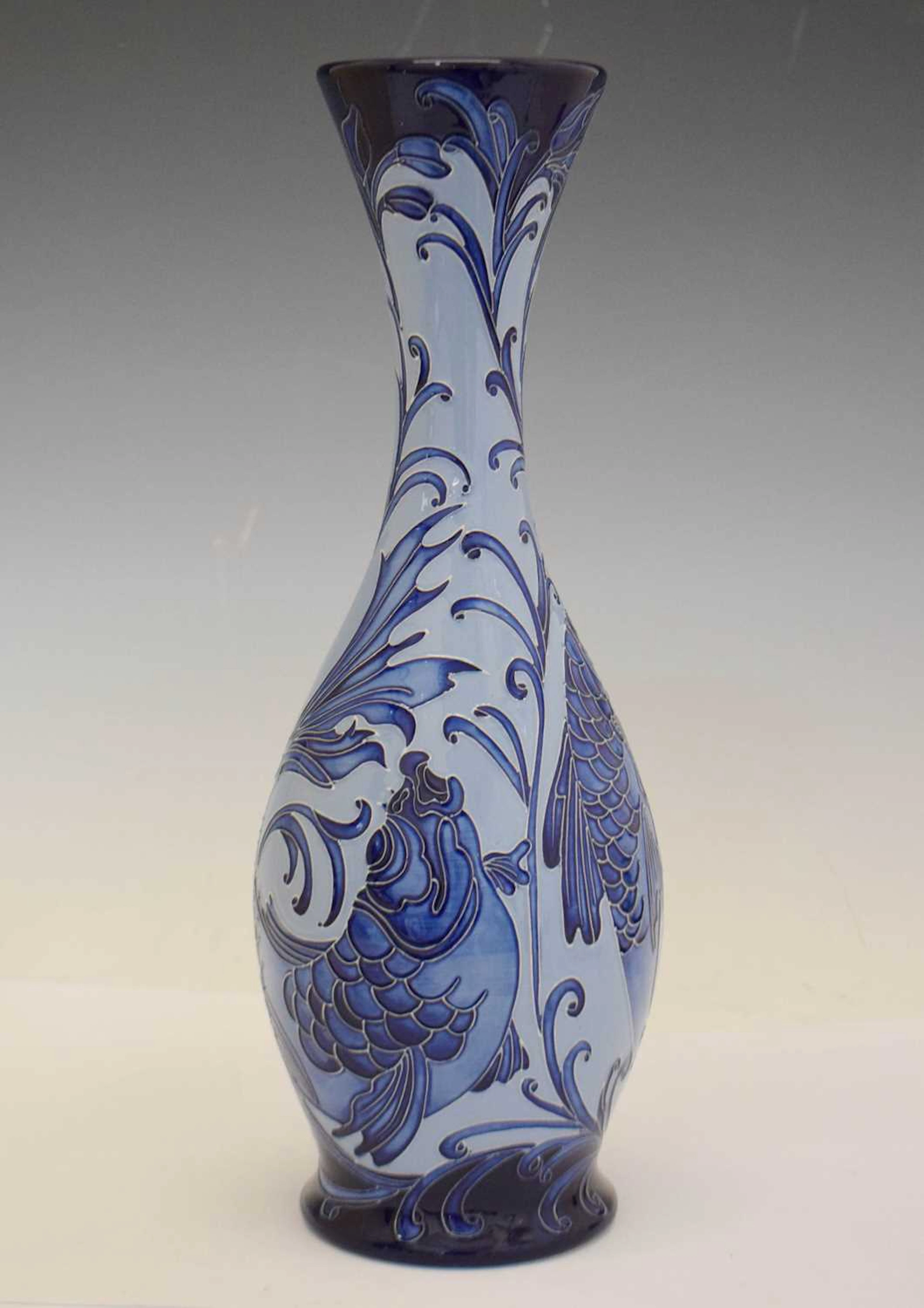 Moorcroft - Vase of baluster form with flared neck