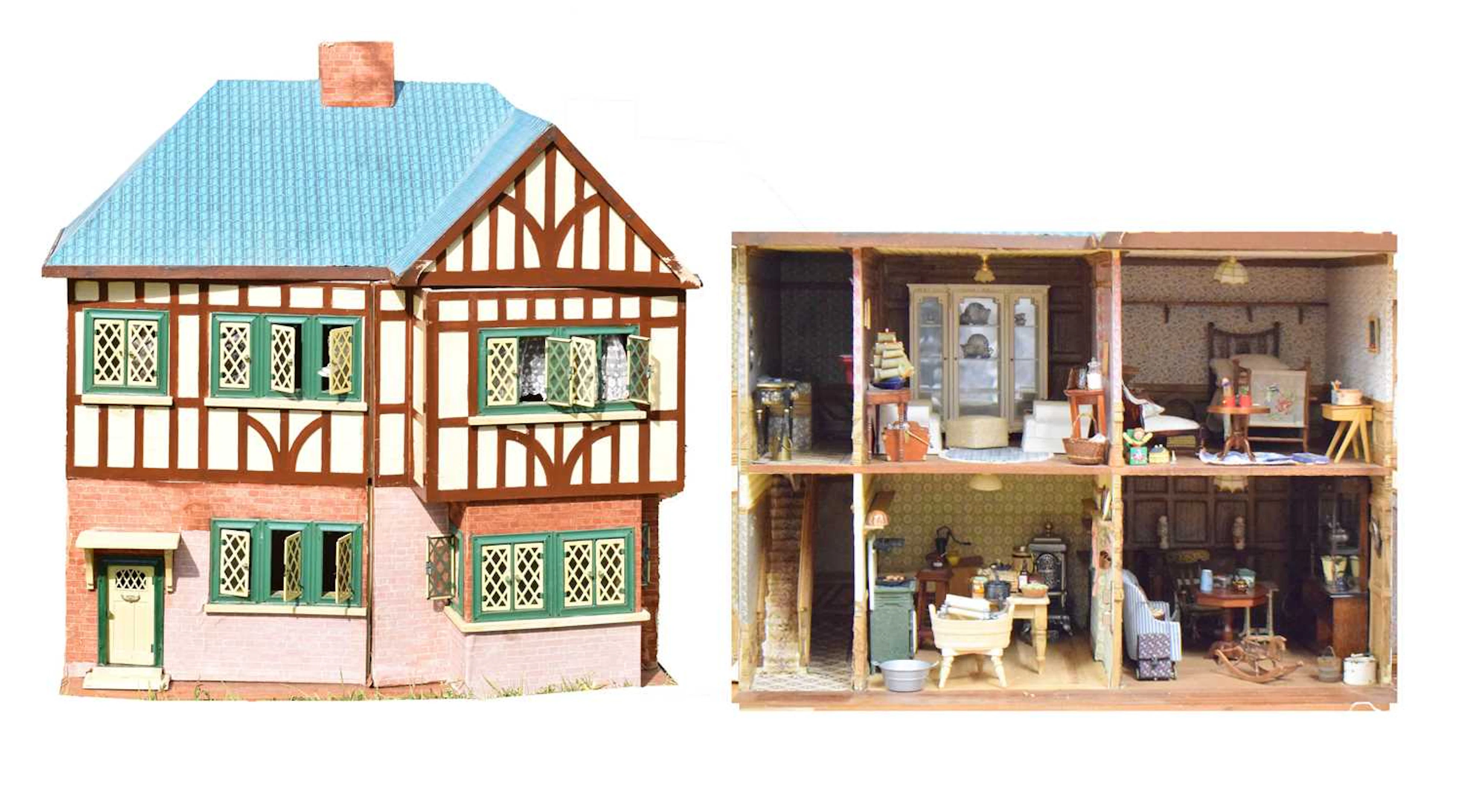 Mid 20th century Triang doll's house