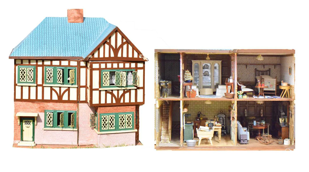 Mid 20th century Triang doll's house