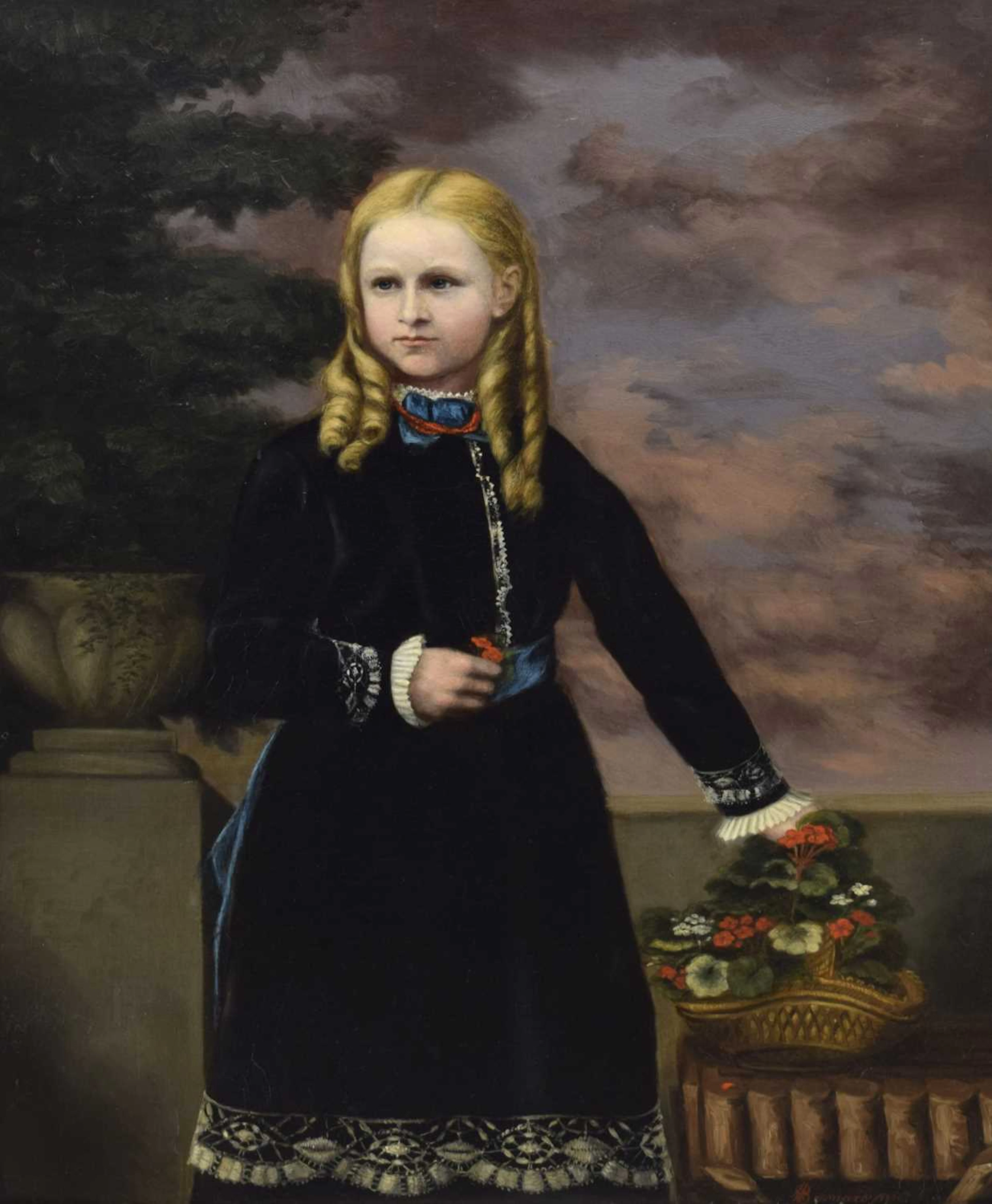 Philip Augustus Barnard (Exh. 1840-1884) - Oil on canvas - Portait