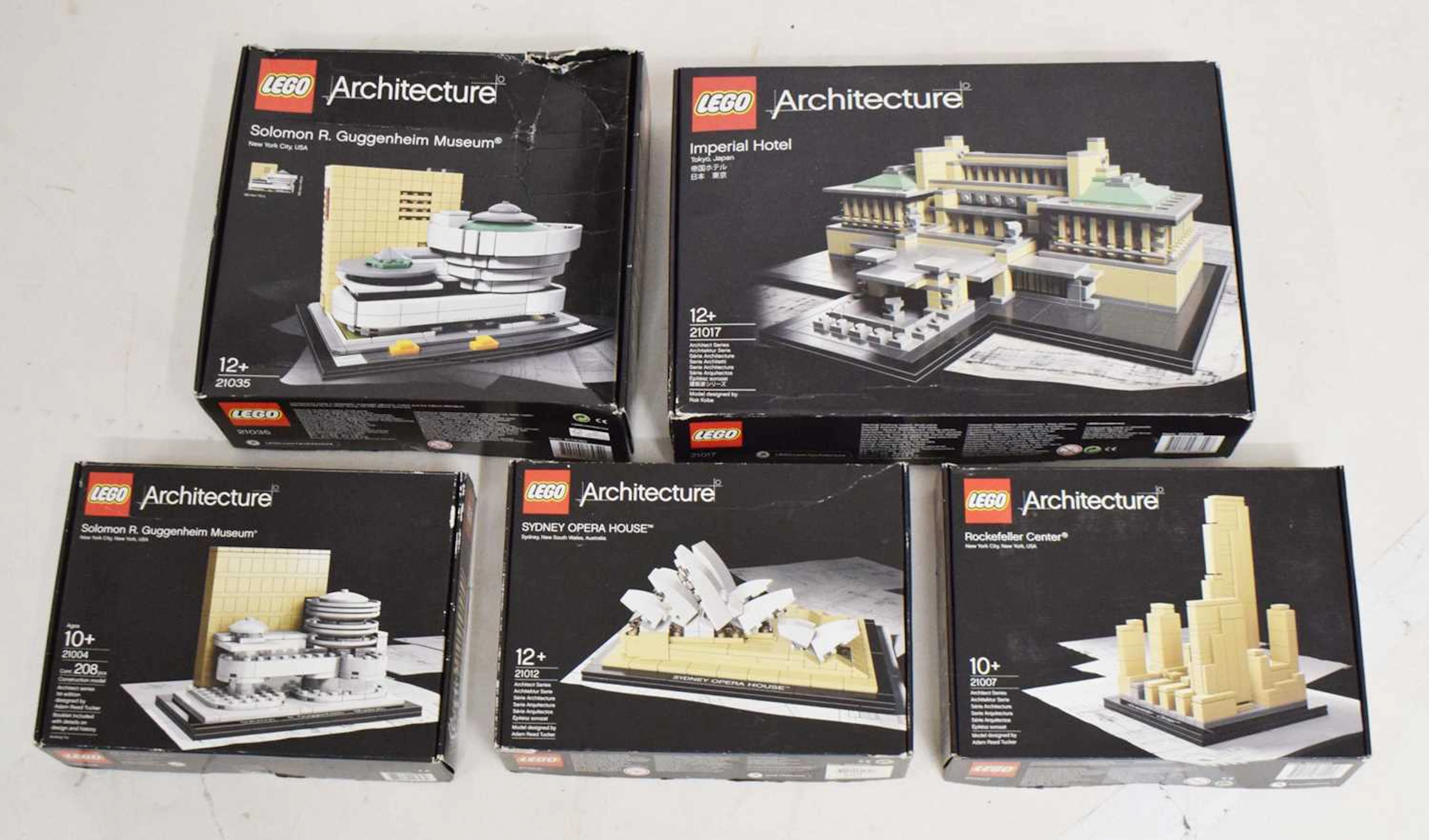 LEGO Architecture - Group of five sets