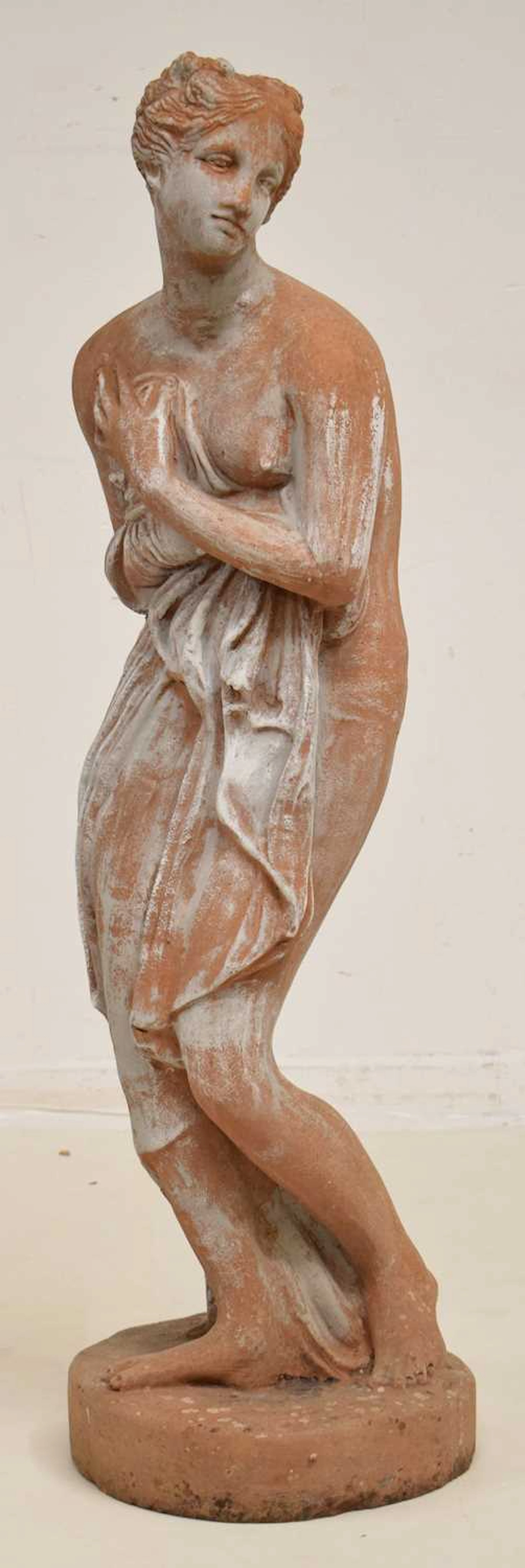 After Antonio Canova - A 20th century terracotta figure of the Venus Italica