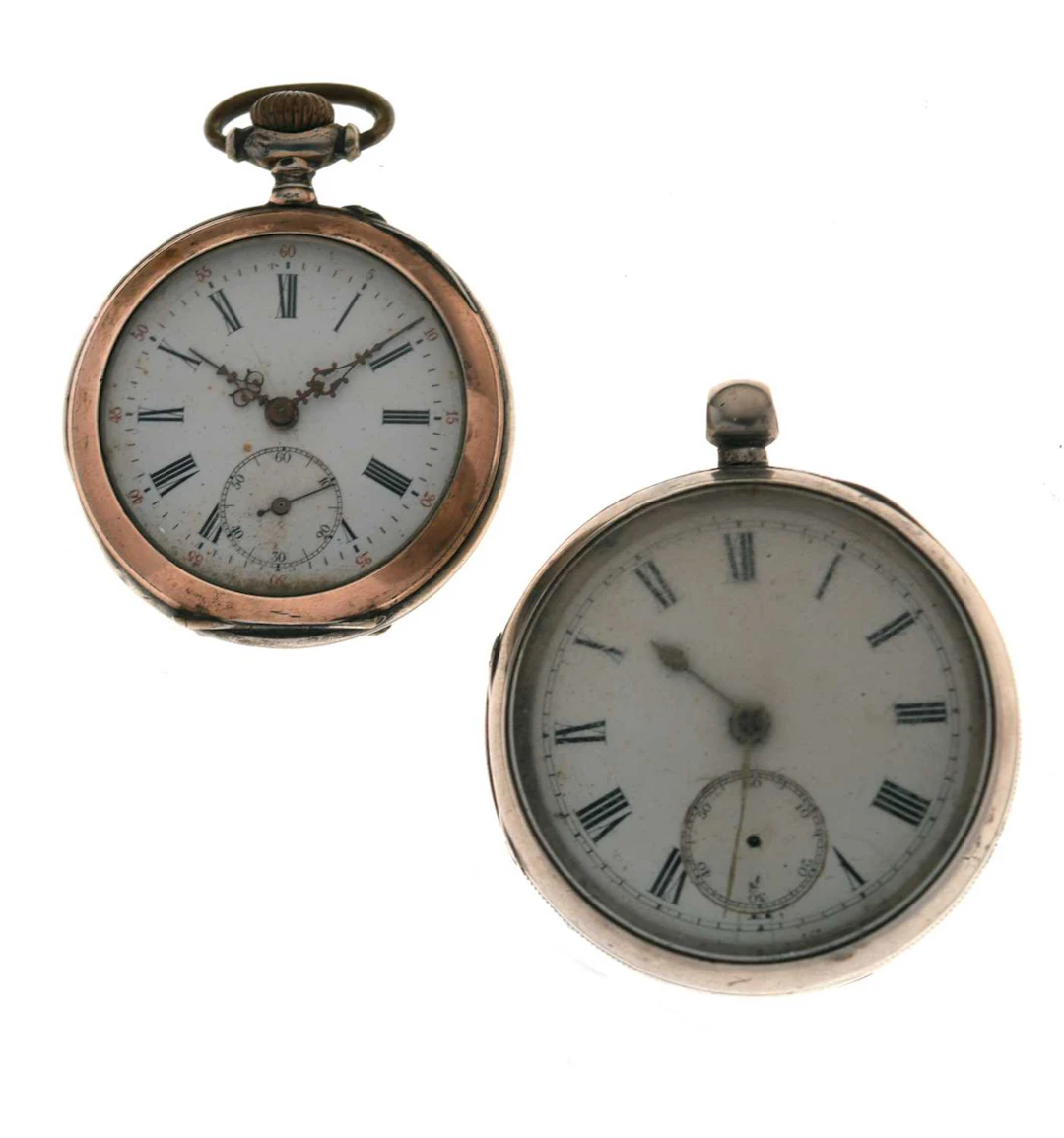 Late Victorian silver open face pocket watch