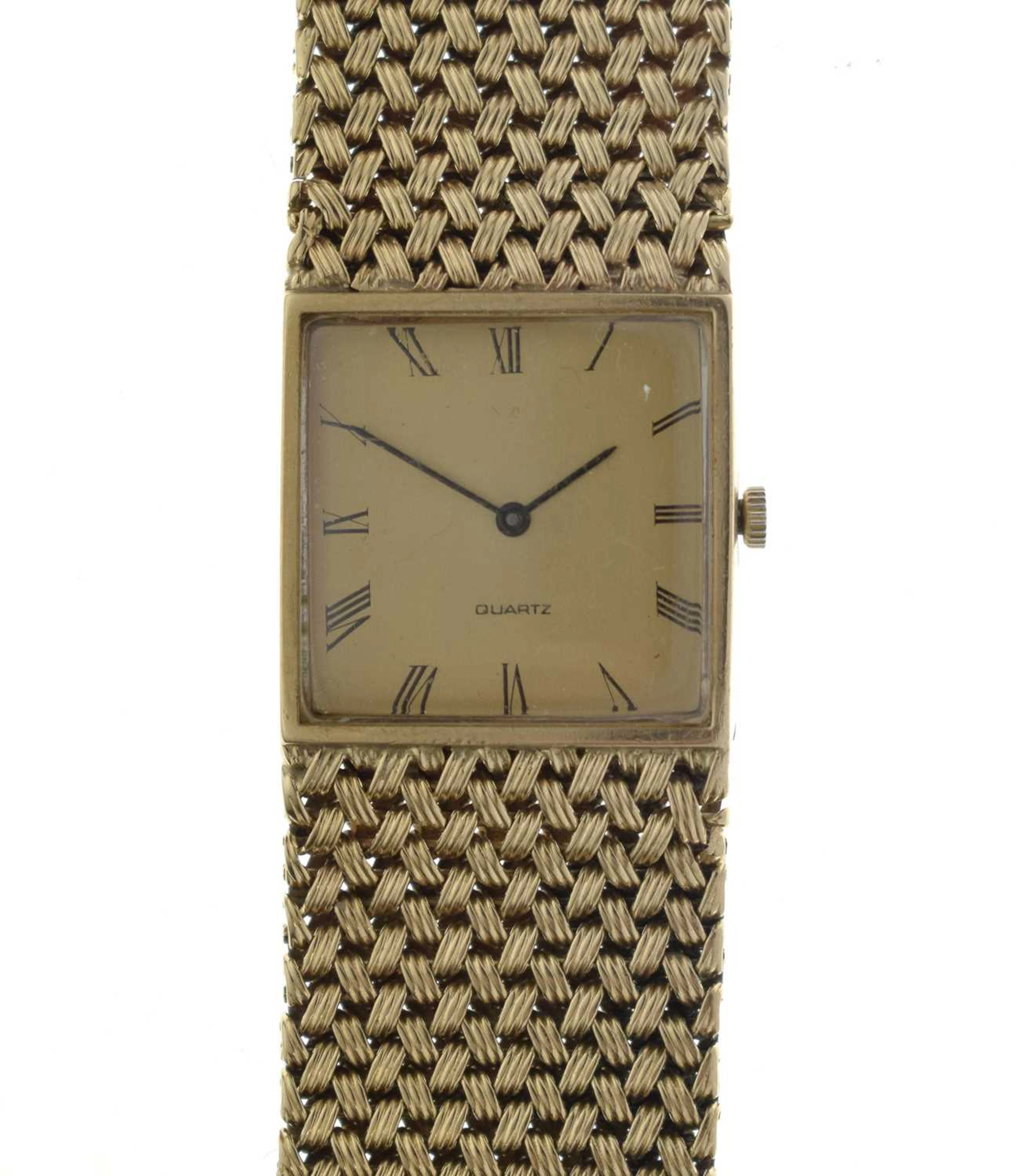 Marvin Watch Company - Vintage 9ct gold bracelet watch
