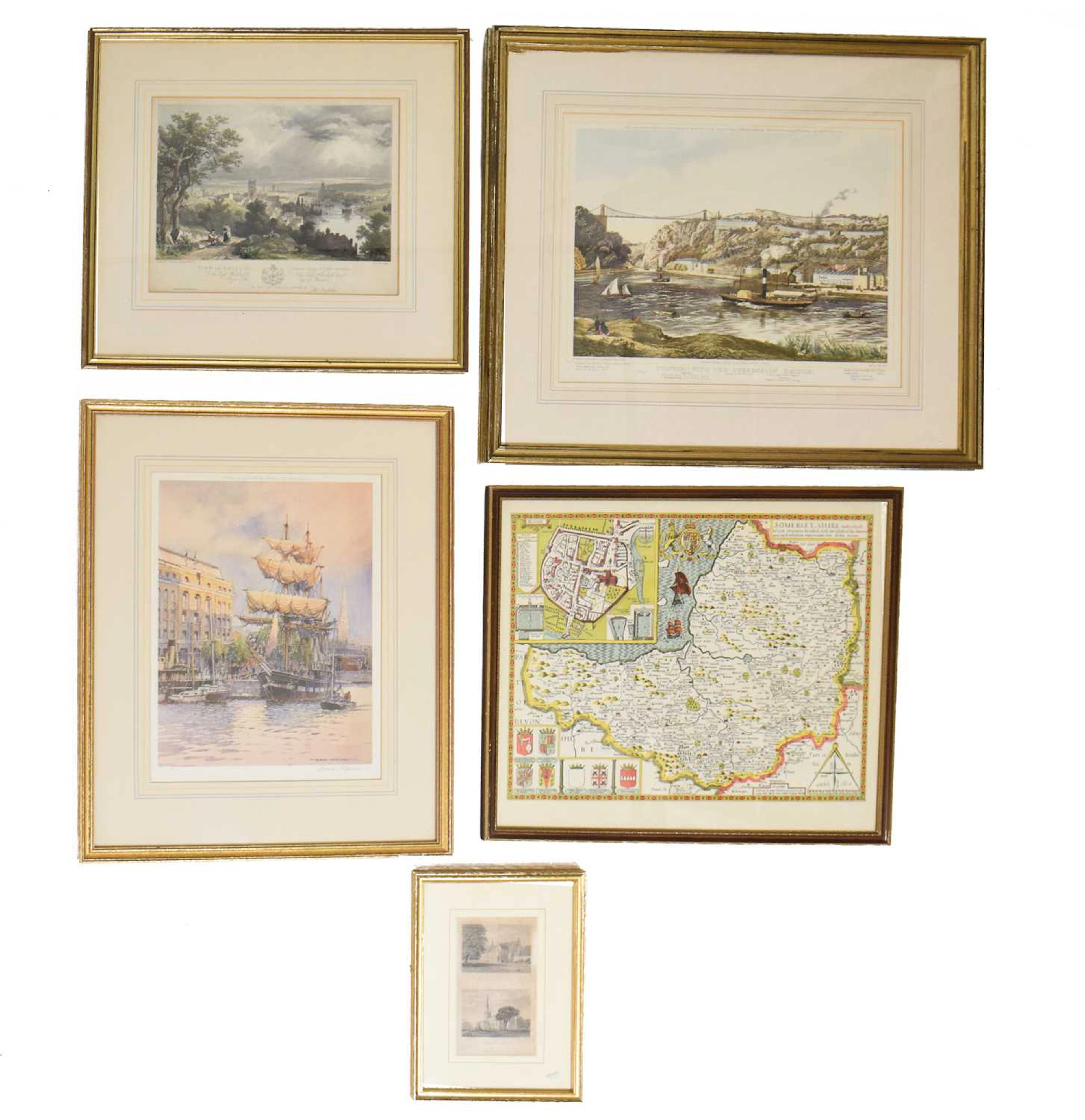 19th century and later Bristol prints