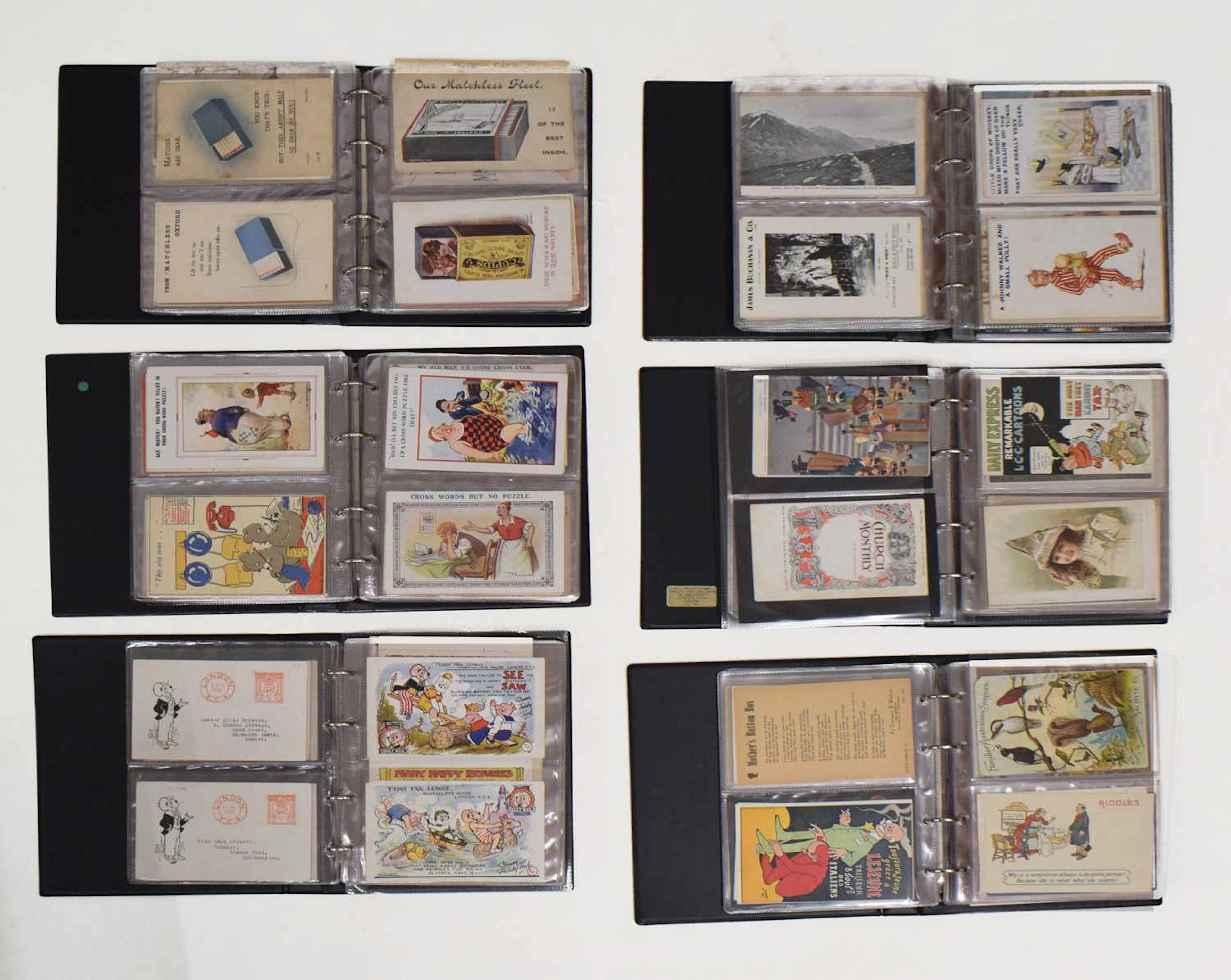 Collection of largely early 20th century postcards