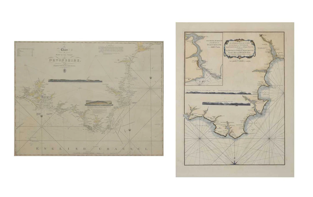 Devon Interest - 'An Hydrographical Survey of the Coast of Devonshire'