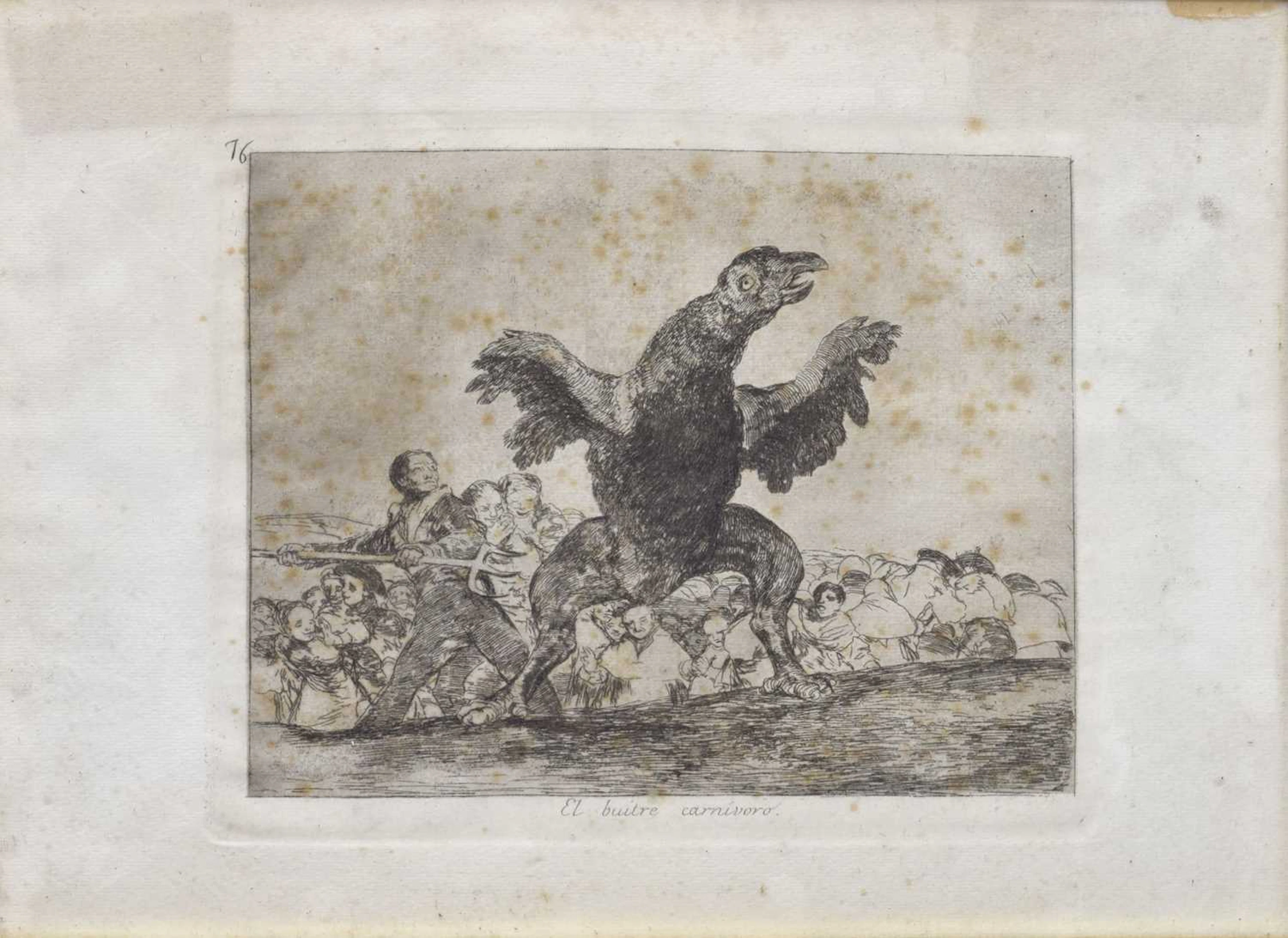 After Goya (Francisco de Goya y Lucientes, Spanish, 1746-1828) - 'El