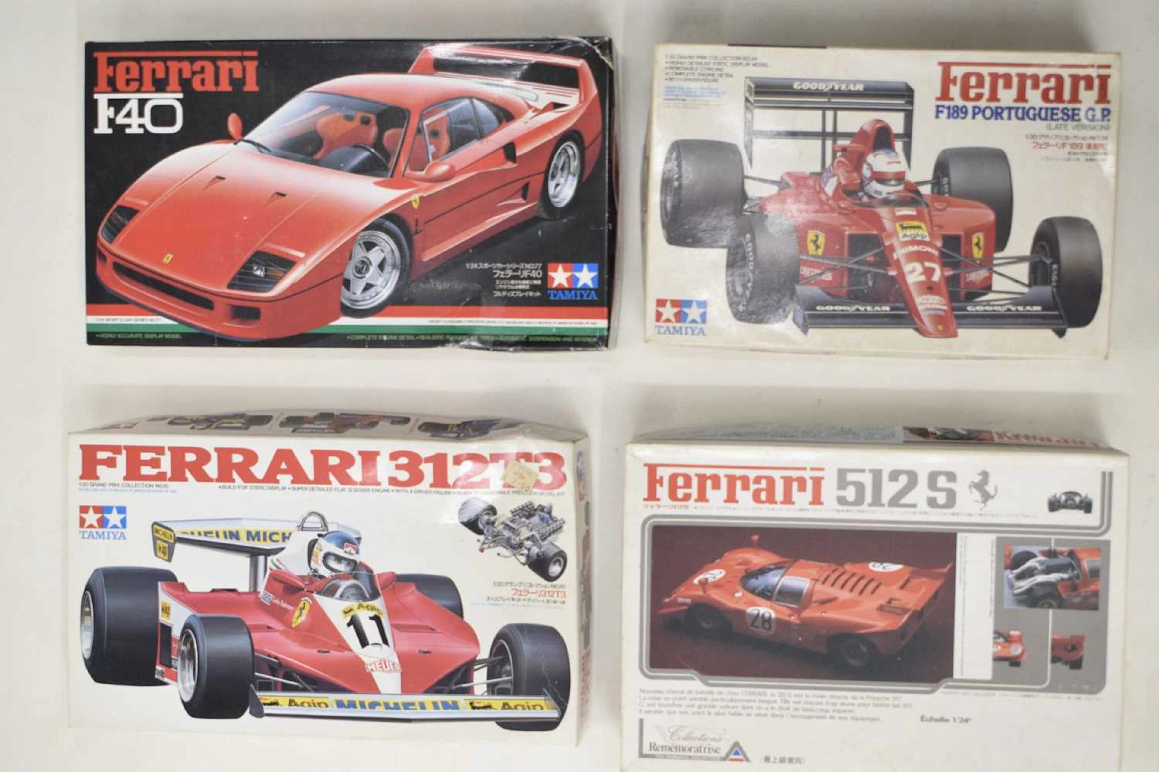 Tamiya - Three boxed scale model kits