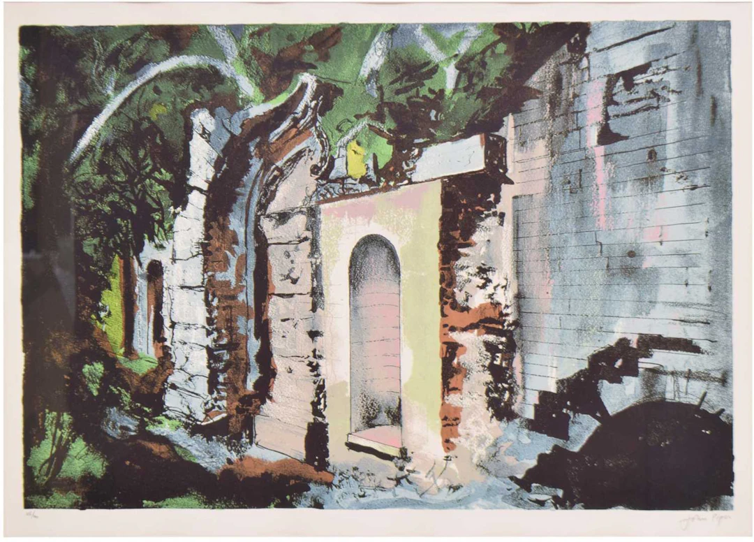 ARR John Piper (British, 1903-1992) - Signed limited edition screenprint
