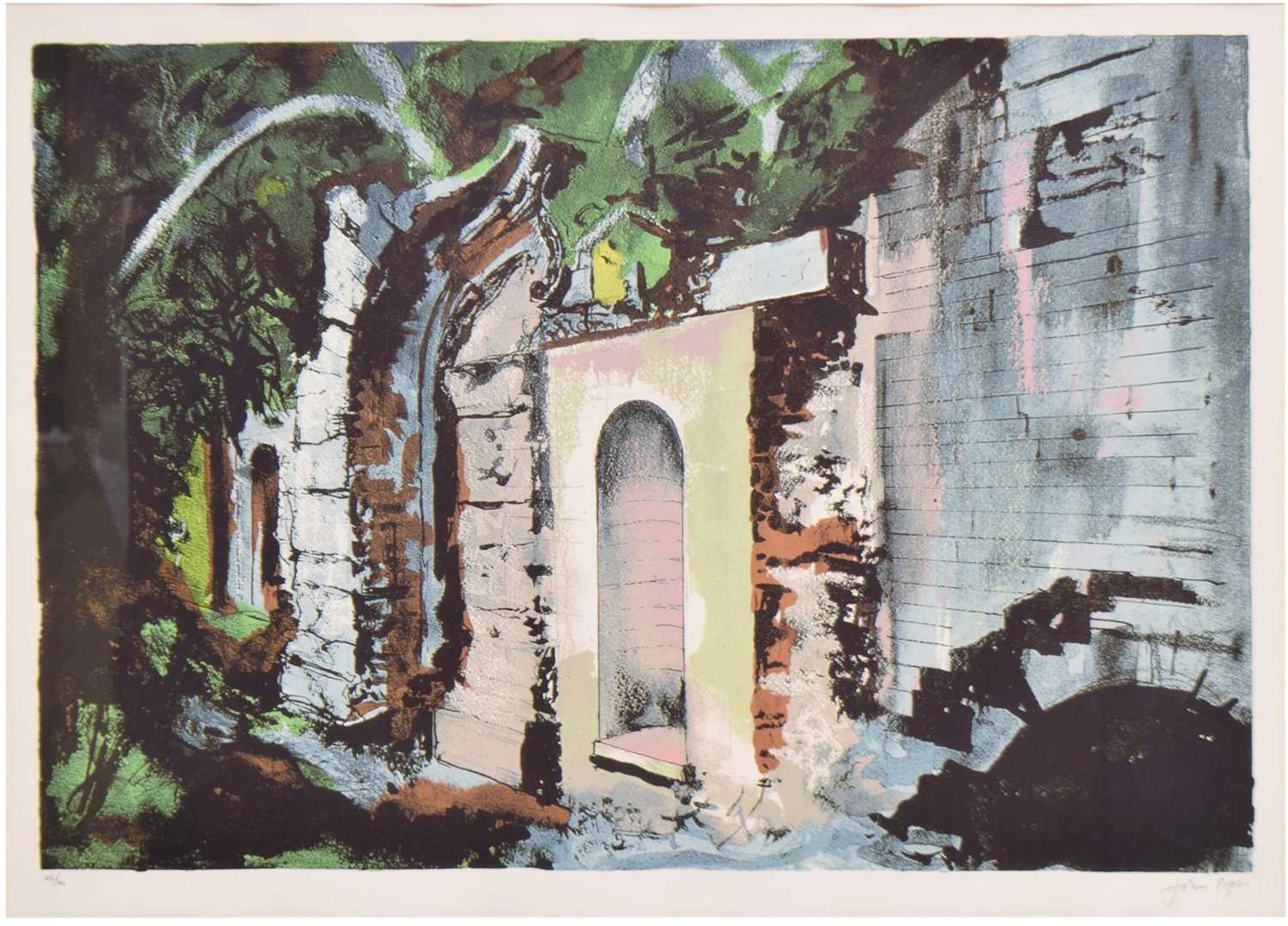 ARR John Piper (British, 1903-1992) - Signed limited edition screenprint