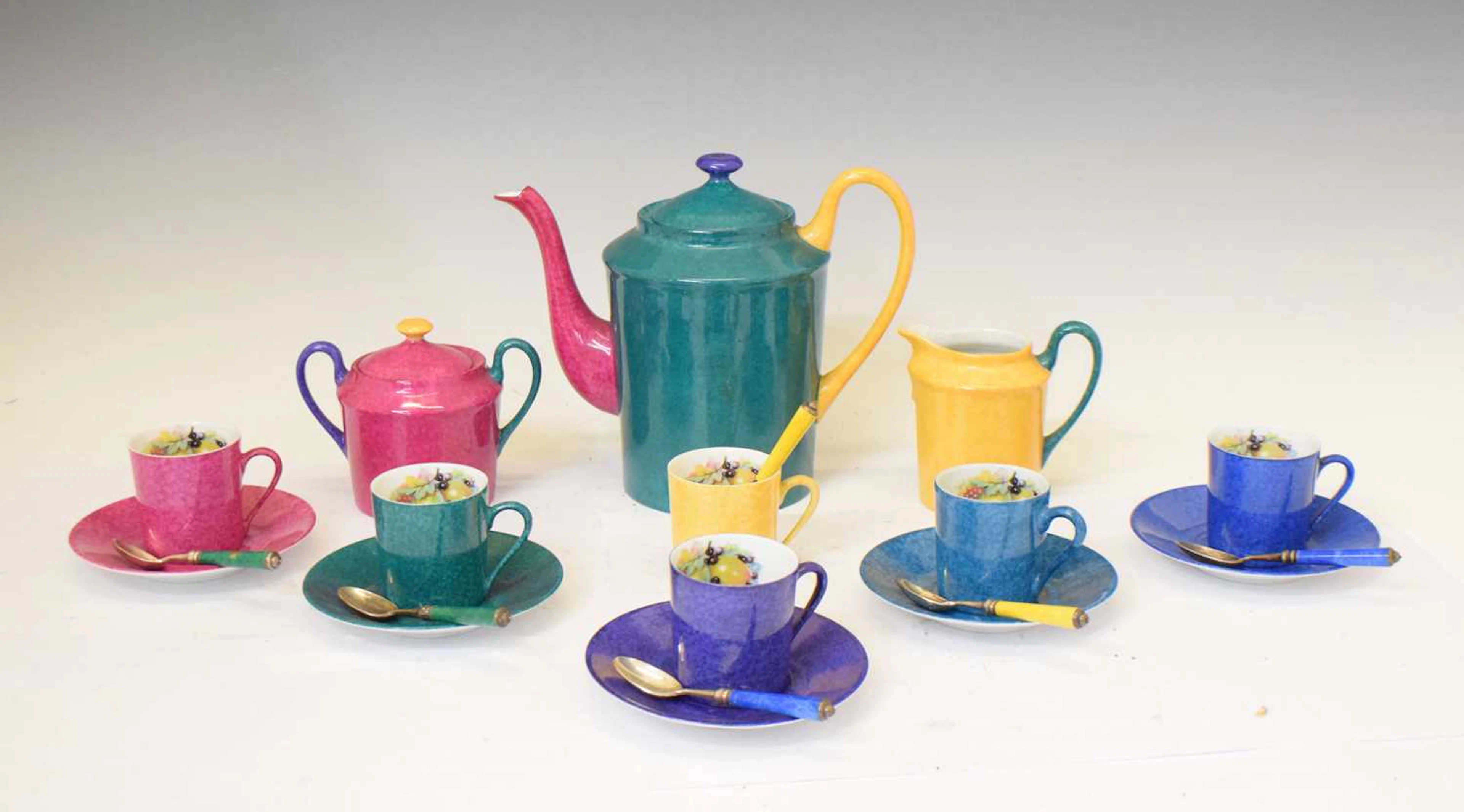 'Laure Japy Paris' Limoges porcelain part coffee set