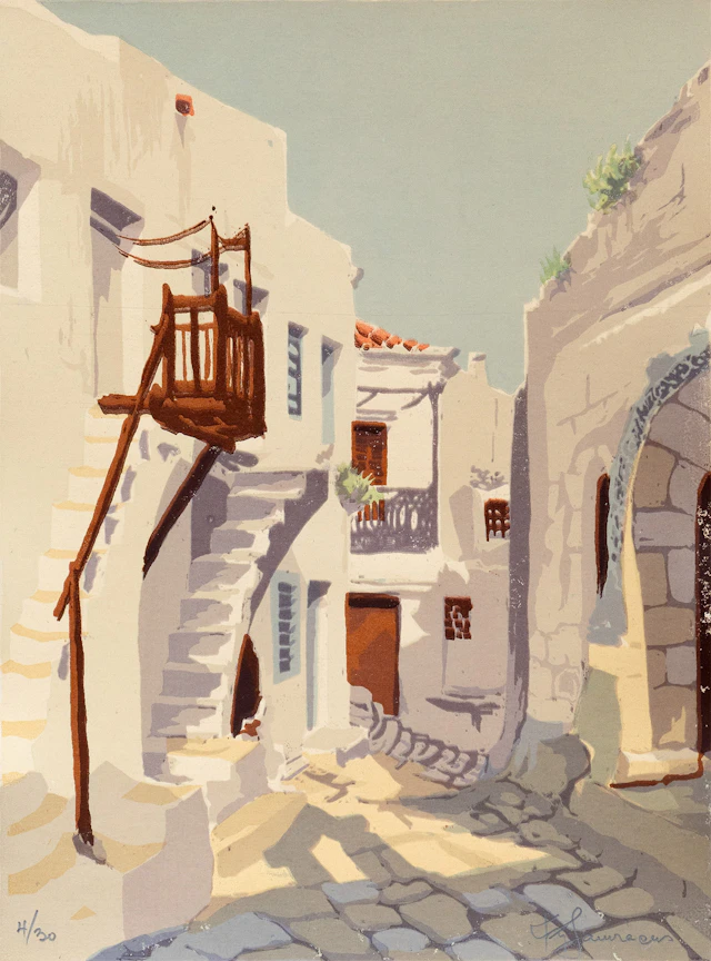 PLAKOTARIS, Kostas. Μύκονος.