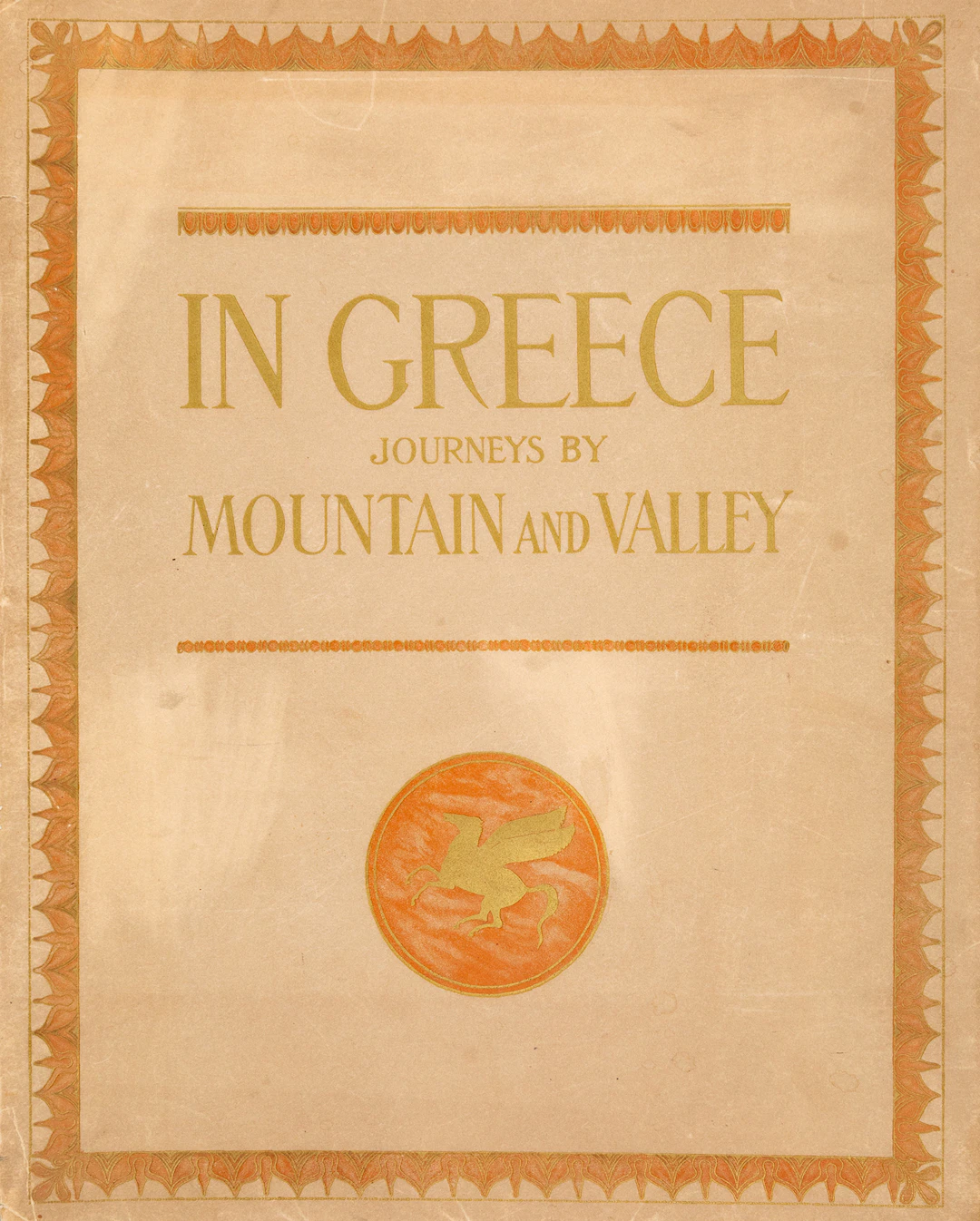 BAUD-BOVY, Daniel, and Fred. BOISSONNAS. In Greece, journeys by mountain