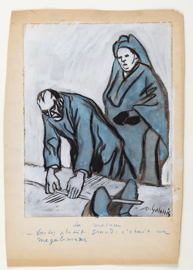 GALANIS, Dimitrios, 1880-1966. La mesure.