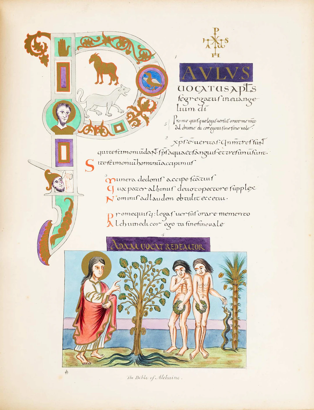 WESTWOOD, J. O. Palæographia sacra pictoria: being a series of illustrations