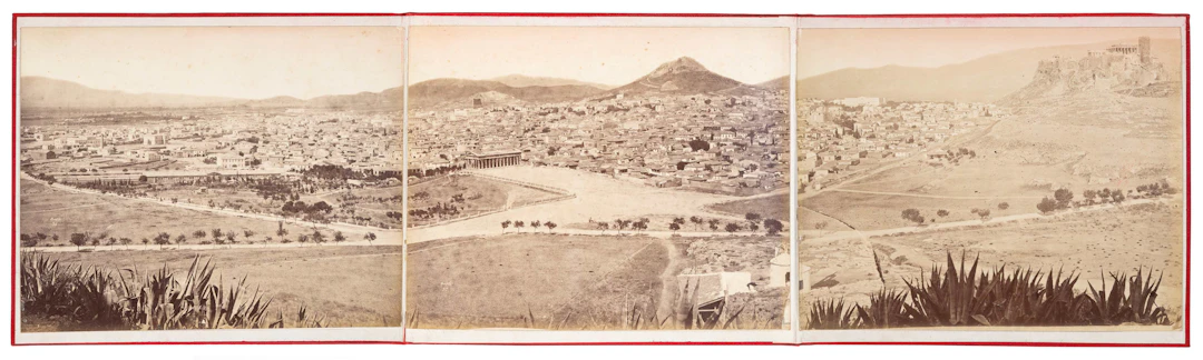 BONFILS, Félix. Πανόραμα τῆς Ἀθήνας.