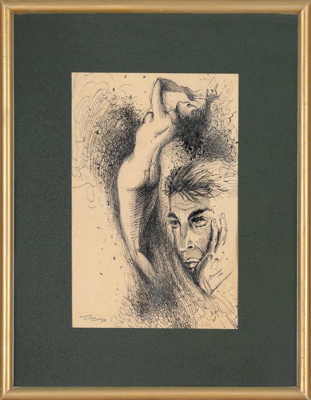 ANGELOPOULOS, Marios, 1909-1995. Ἕξι σχέδια, 29 ἀρχικά γράμματα καί