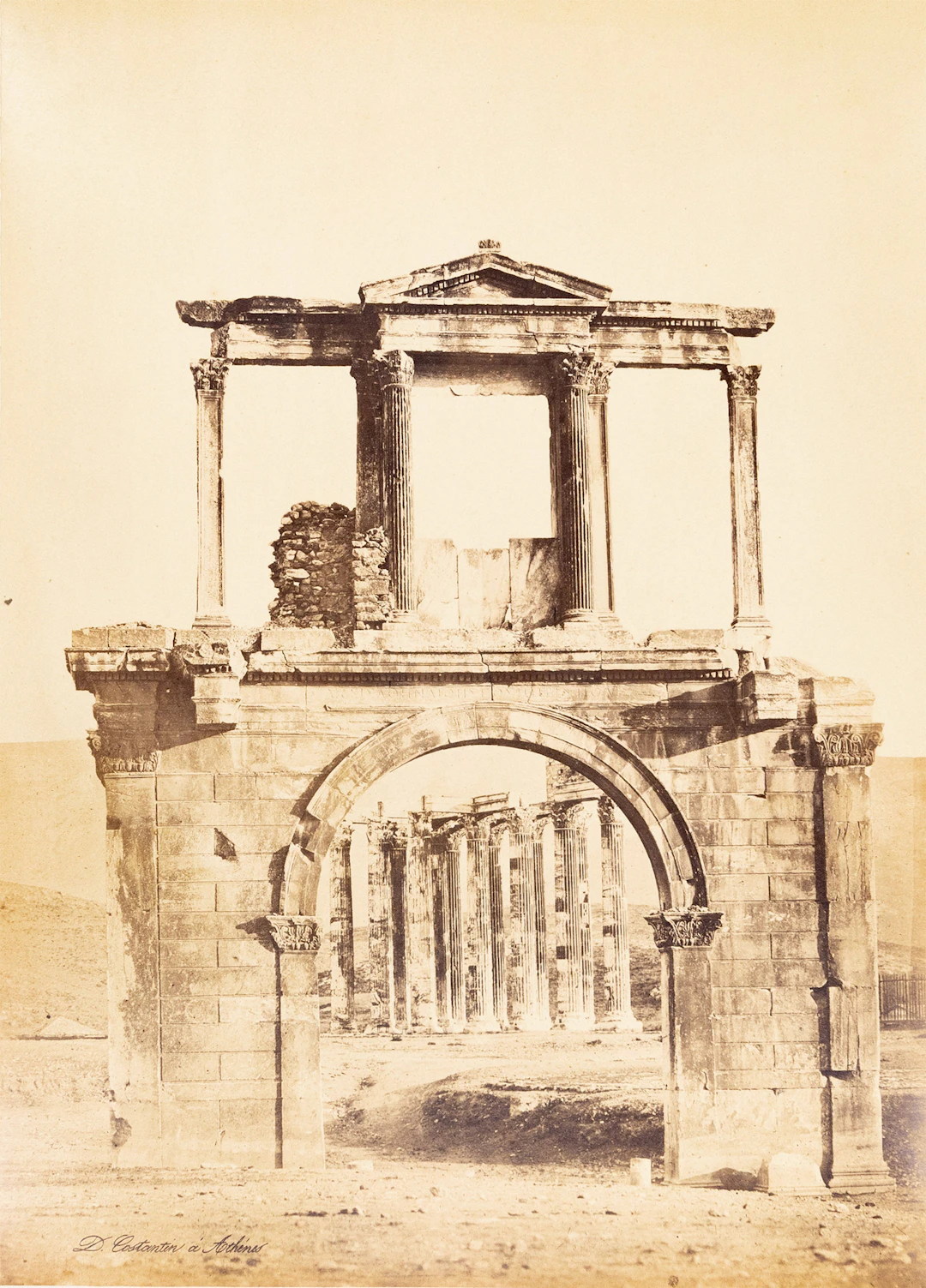 Konstantinou, Demetrios. Ἡ πύλη τοῦ Ἀδριανοῦ καί ὁ ναός τοῦ Ὀλυμπίου Διός.