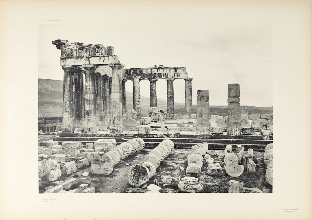 FOUGÈRES, Gustave, Frédéric Boissonnas και W. A. Mansell. L’Acropole