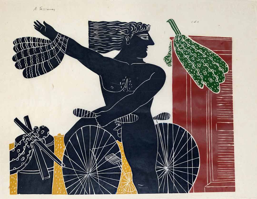FASSIANOS, Alekos. Νέος ποδηλάτης.