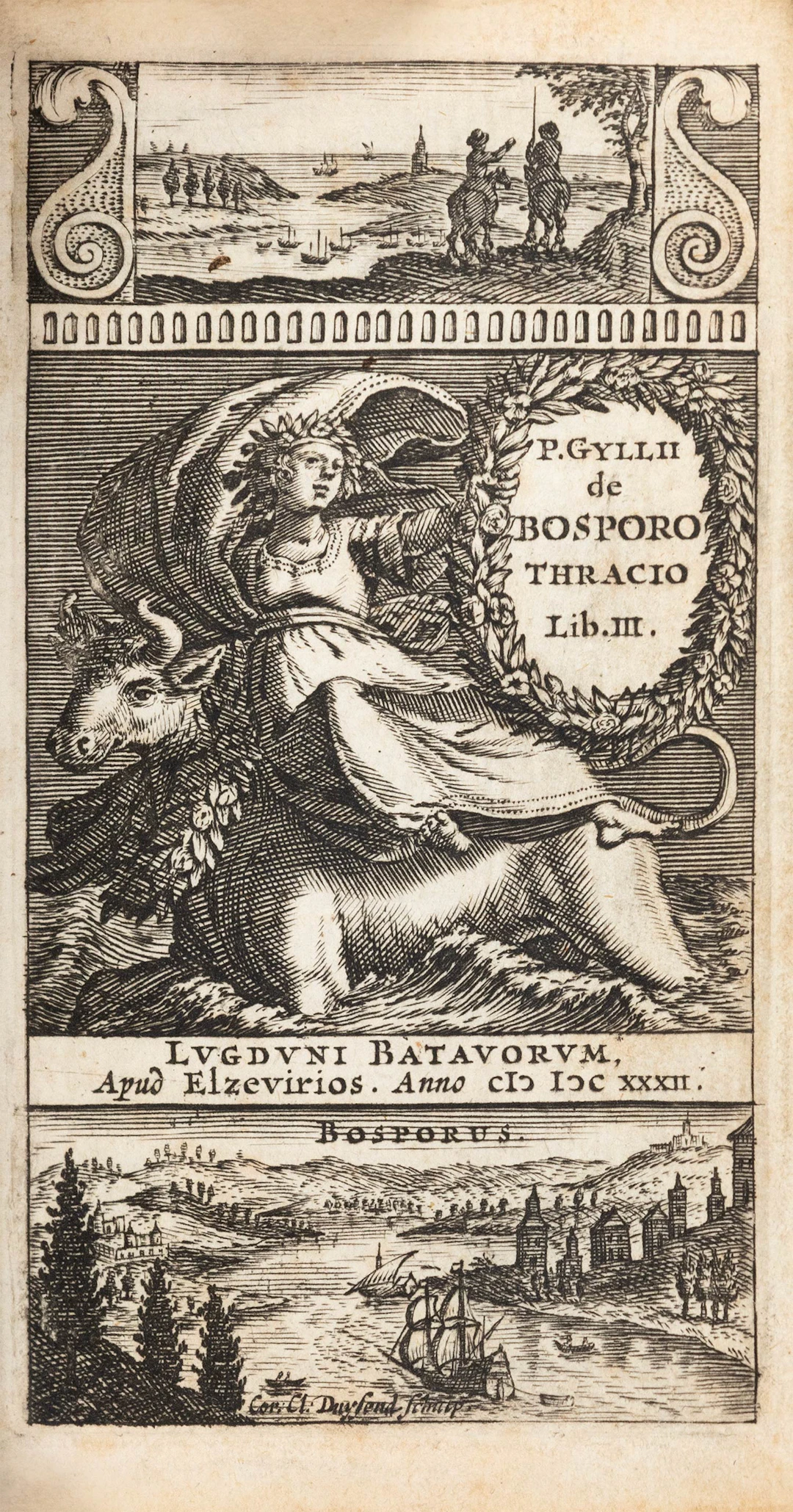 GILLES, Pierre. P. Gyllii De Bosporo Thracio lib. III.
