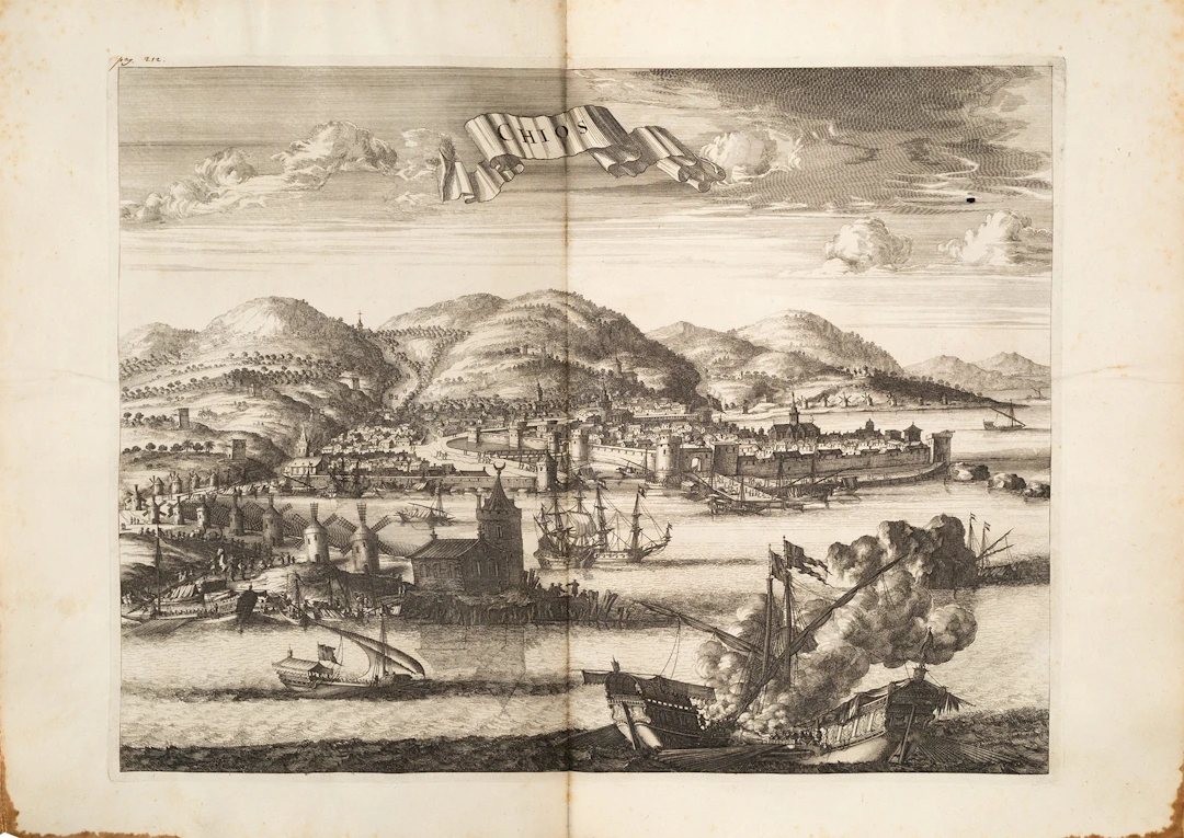 DAPPER, Olfert. Description exacte des isles de l’Archipel, et de