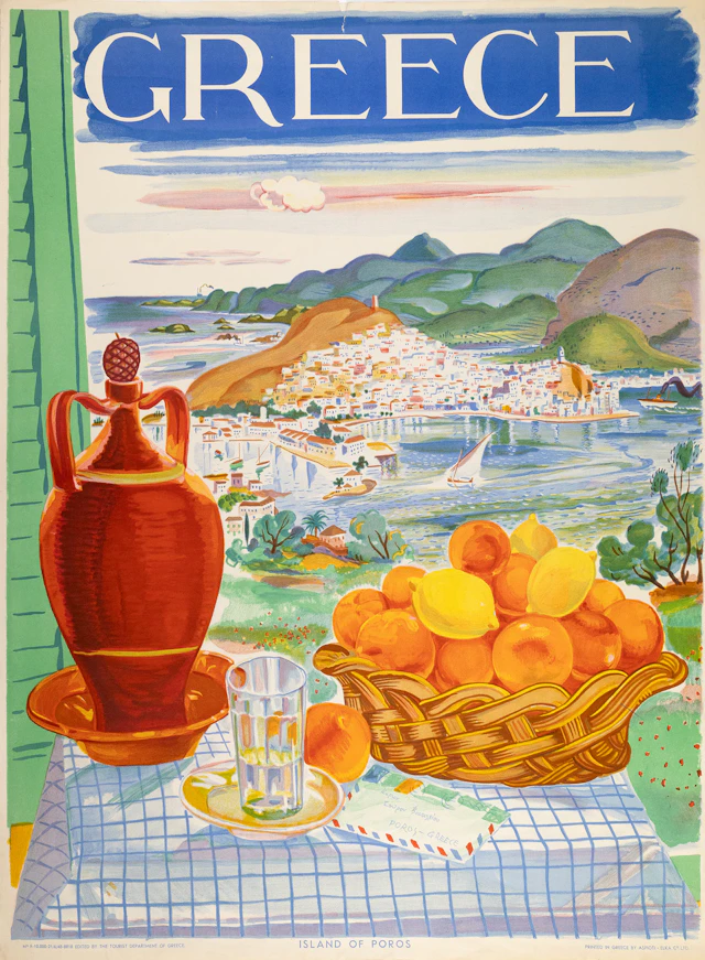 VASSILIOU, Sp. Greece, [στo κάτω περιθώριο:] Island of Poros.