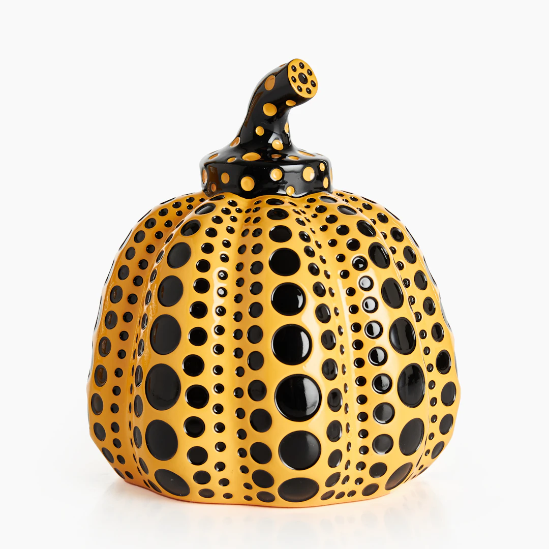 YAYOI KUSAMA (1929-2026) "Pumpkin", multipel (open edition), gjuten