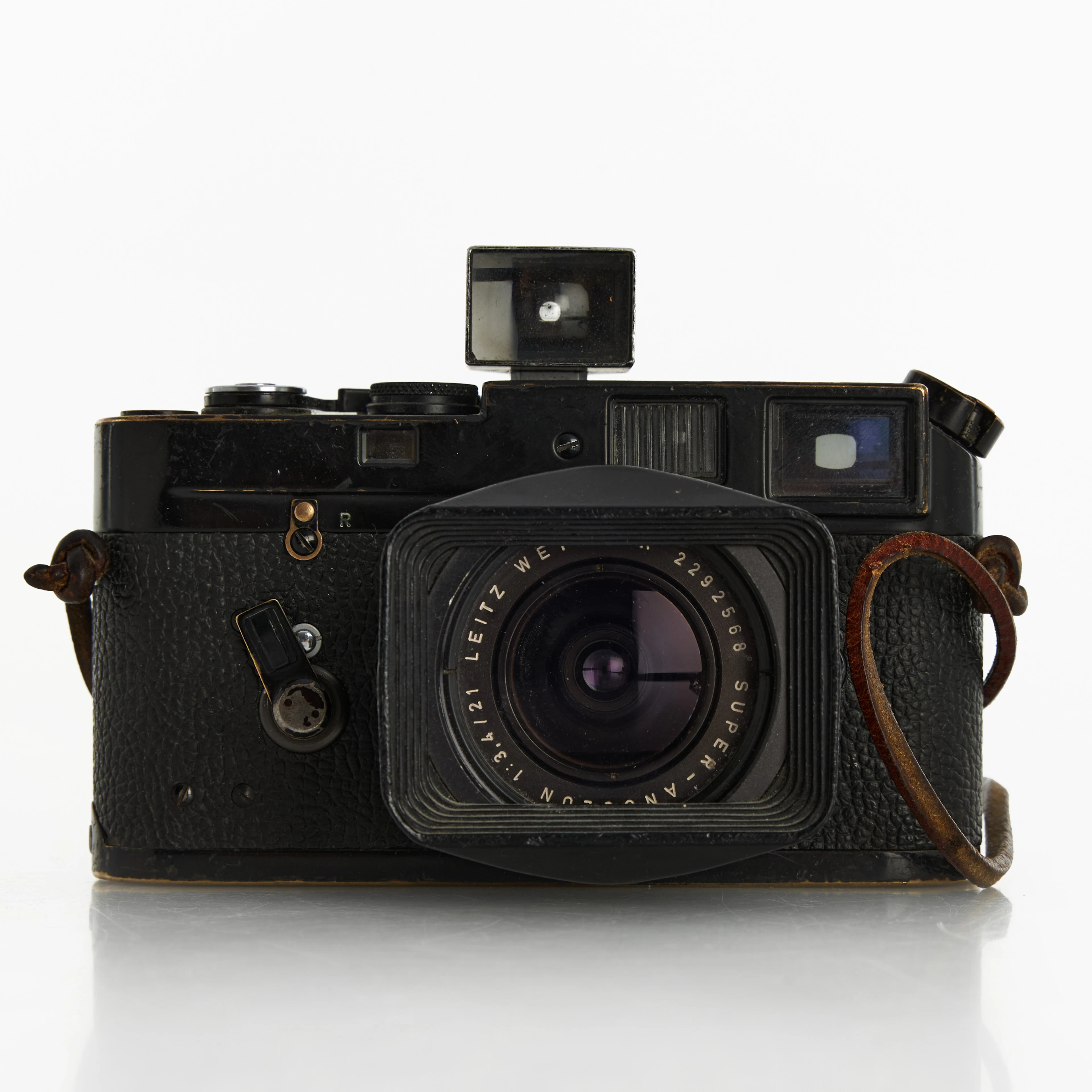 KAMERA, Leica M4 Black Paint, Ernst Leitz, kamerahus och ett objektiv