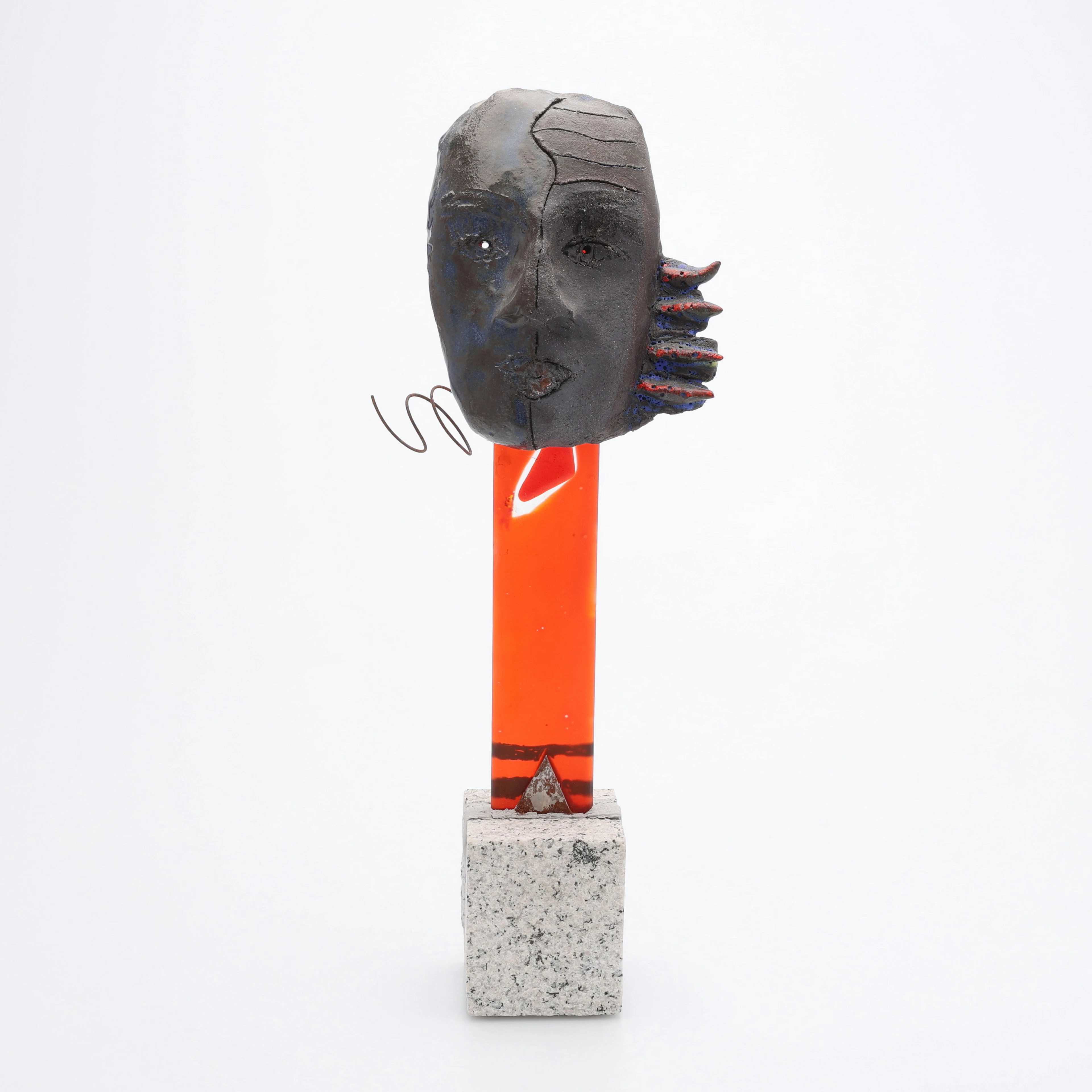VIVIANNE E. ROSQVIST. SKULPTUR, "MÖTE".
