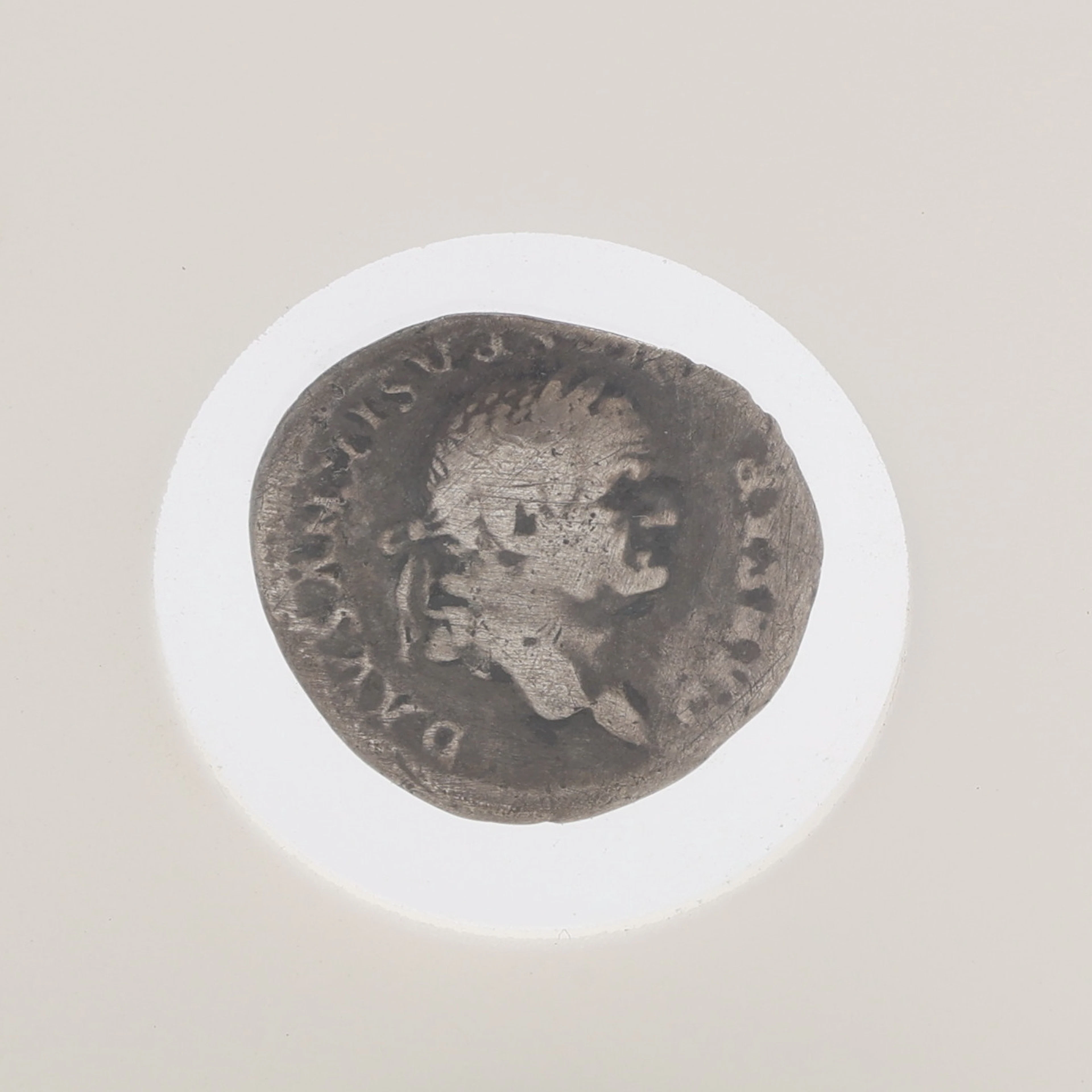 TITUS FLAVIUS VESPASIANUS (69-79 E KR). SILVERMYNT, DENARIUS, PRÄGLAD