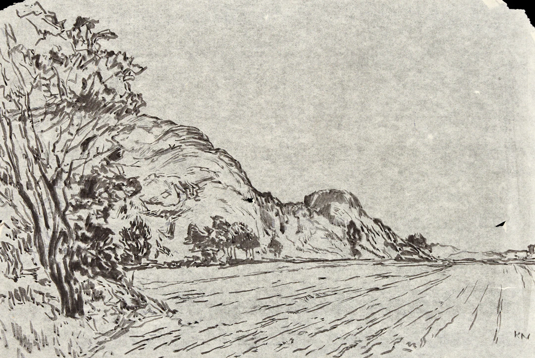 KARL NORDSTRÖM (Tjörn 1855-1923 Drottningholm). Landskap från Tjörn