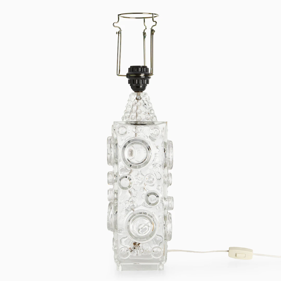 BORDSLAMPFOT, Josef Schott för Smålandshyttan.