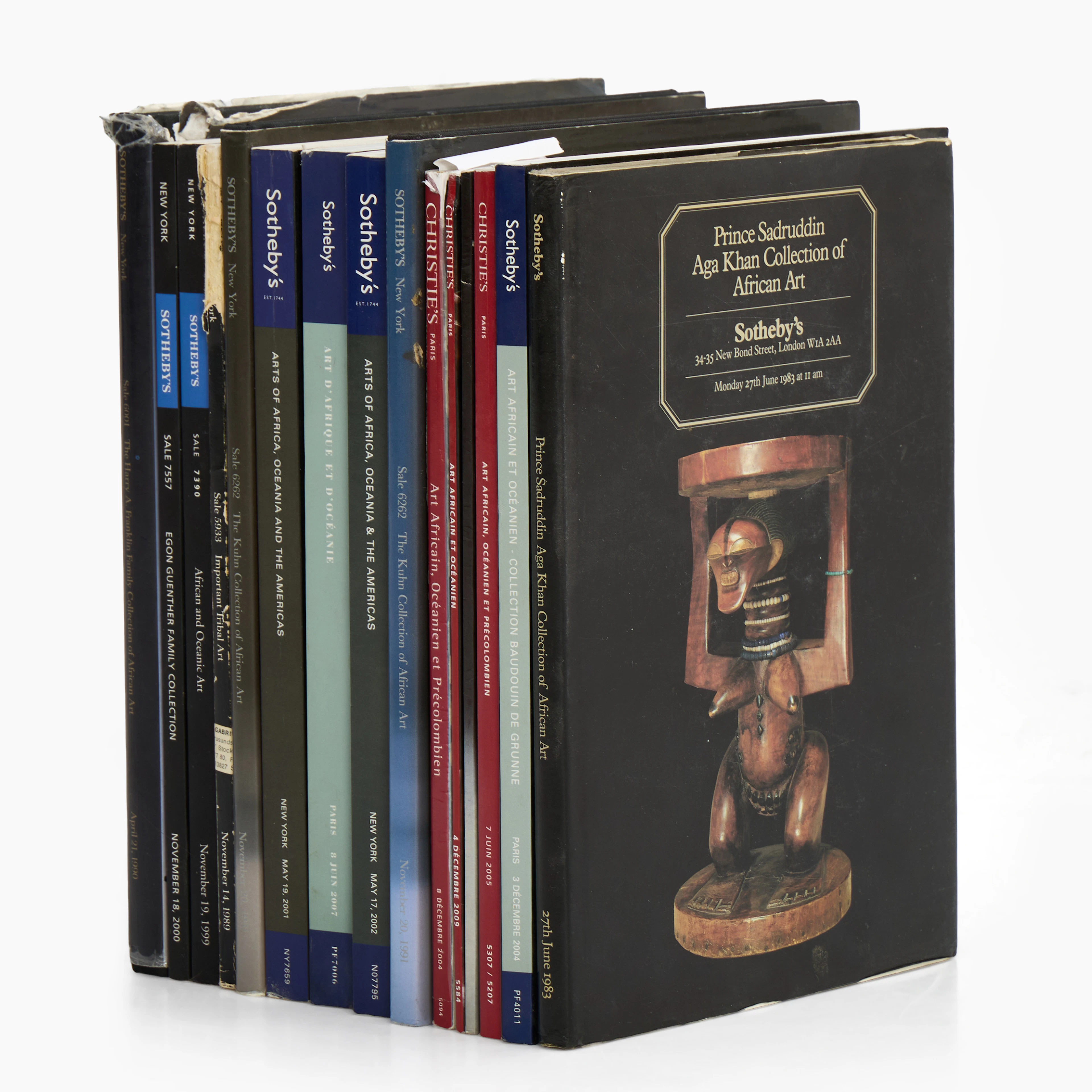 AUKTIONSKATALOGER, 15 st mellan 1983-2009, Sotheby's - Chtisties.