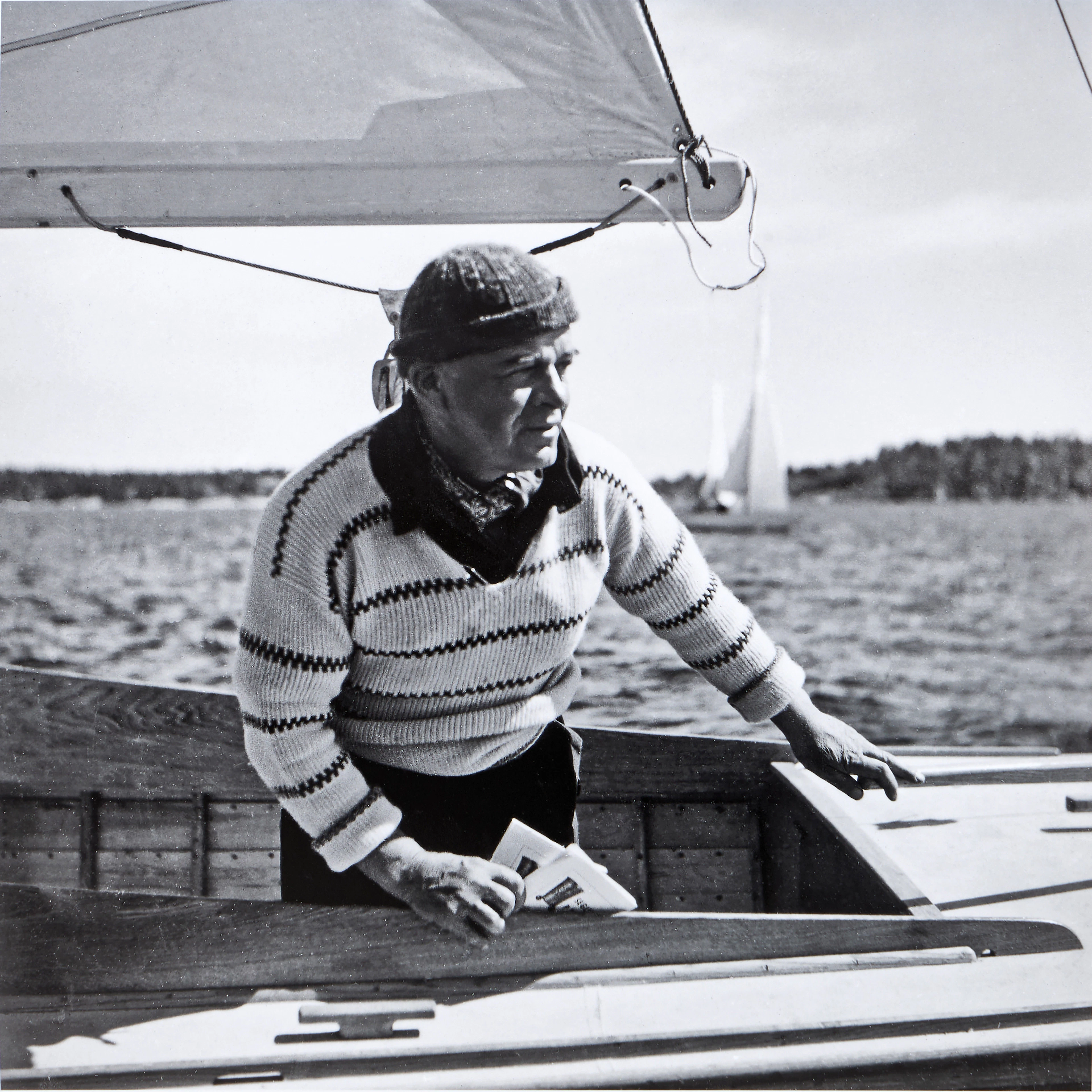 EVERT TAUBE. PER-OLOW ANDERSON (1921-1989). ”Evert Taube Sandhamnsregattan