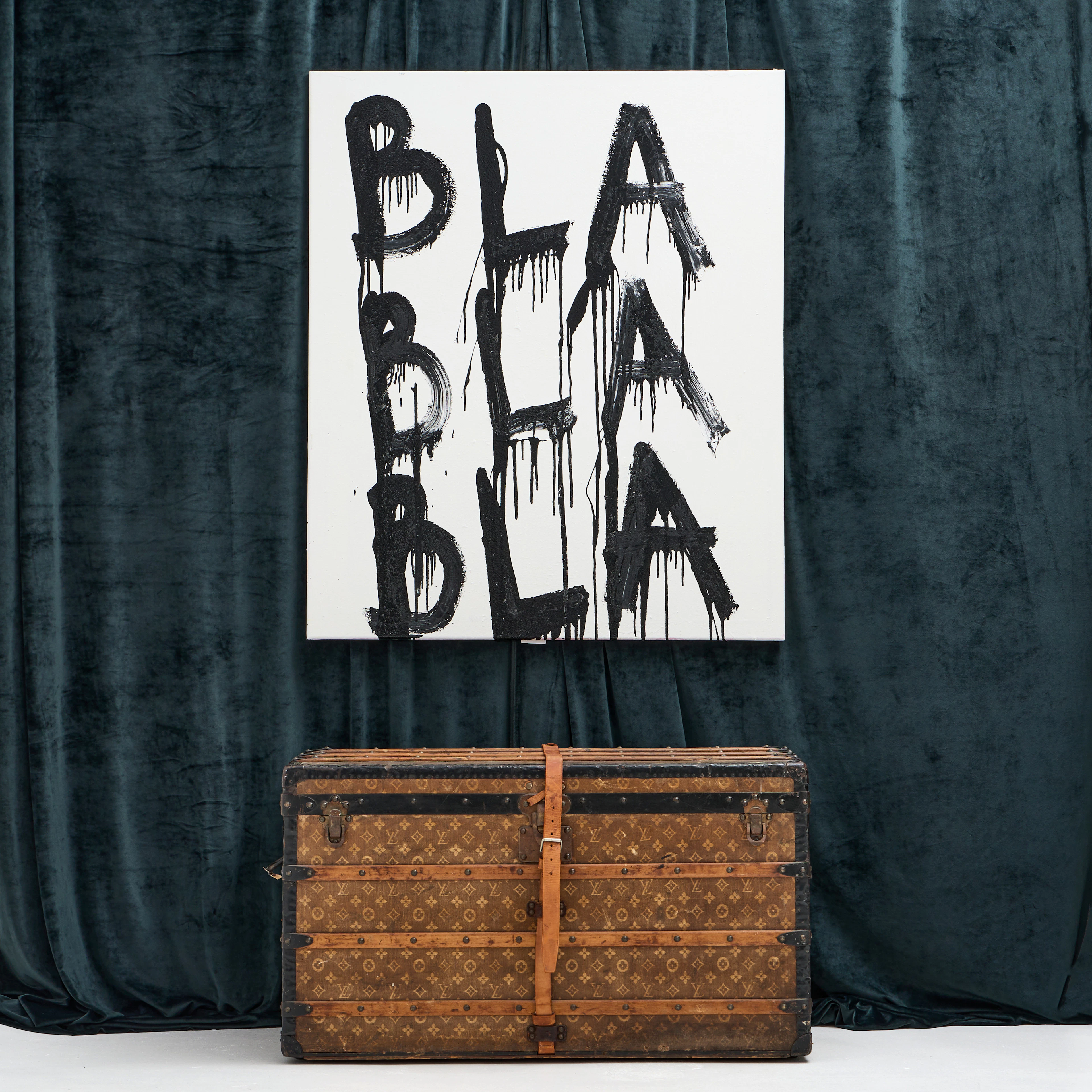 OLIW87 (Tobias Ekman, Sverige, född 1987), BLA BLA BLA, signerad och