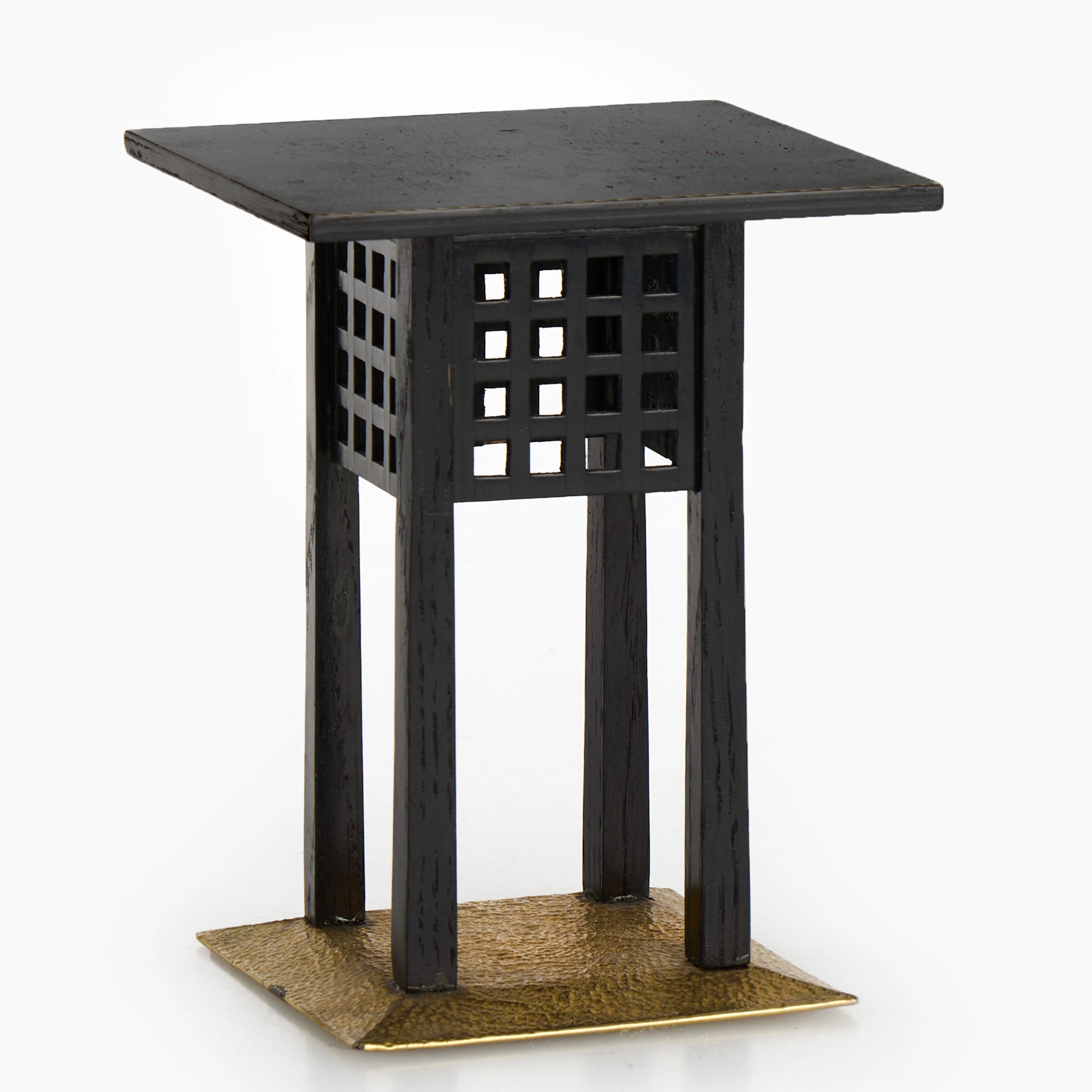 JOSEF HOFFMANN (1870–1956). EFTER. Bord, "Quadratl Tisch" mniatyr